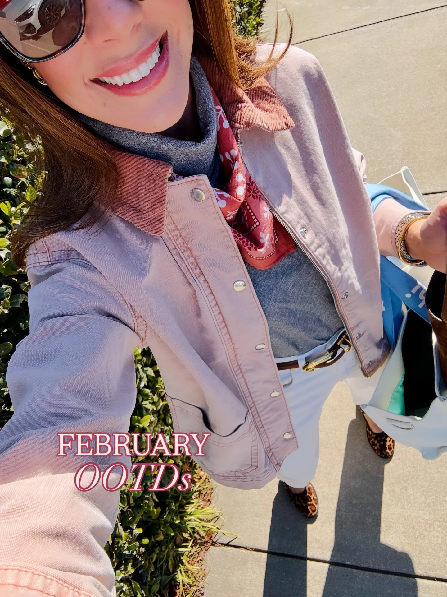 FEB OOTDs 🤳 // From turtlenecks to shorts all in 28 days. Lots of color and layers. Also realizing I&rsquo;ve worn all of these pieces at least twice- sign of a good buy! 

You can always find links to my looks on the OOTD tab of my @shopmy profile.