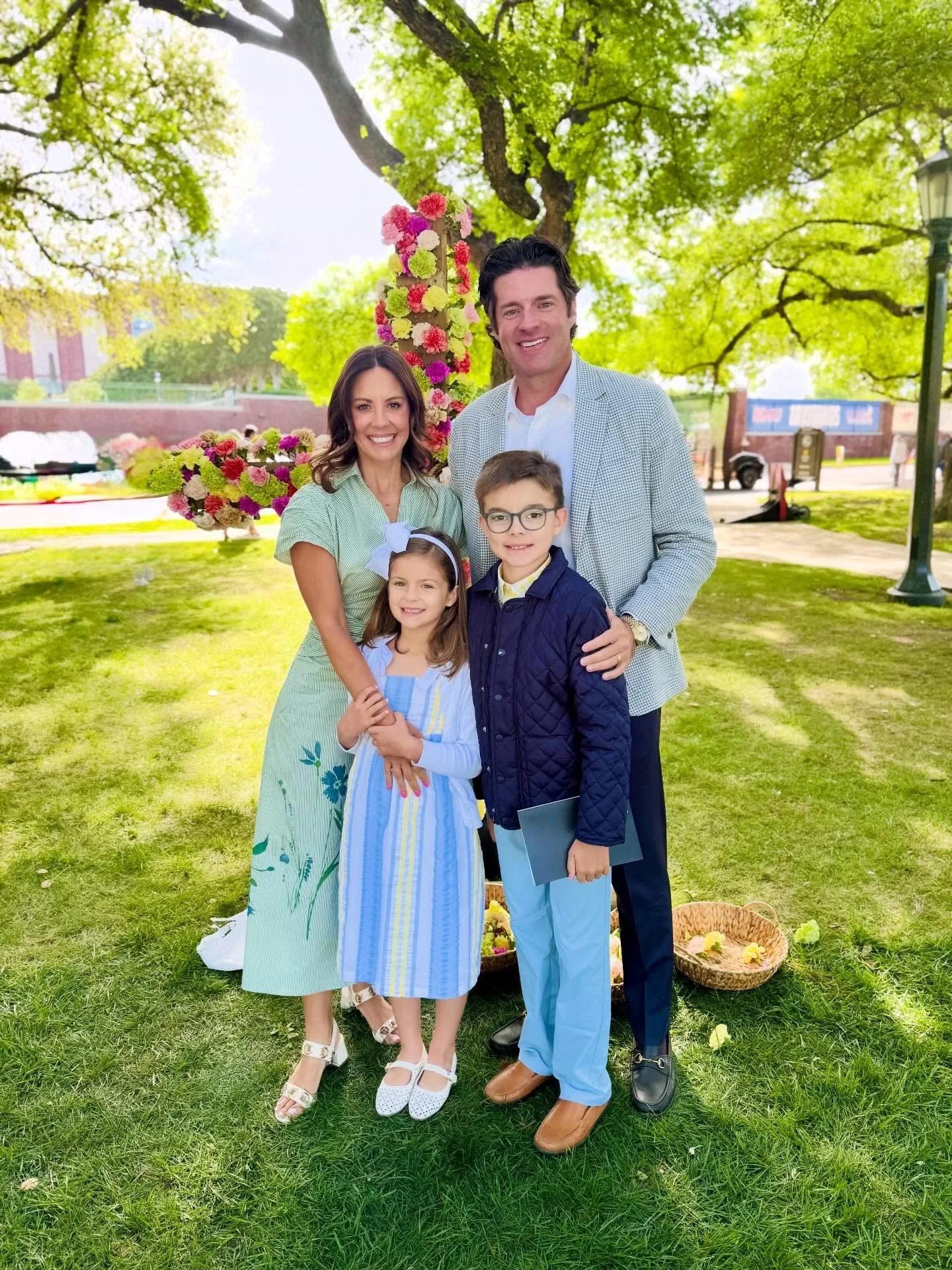 He has risen, just as He said. ✝️

Grateful to feel the miracle of the resurrection every time I look at my family. Held by His grace, today and always.