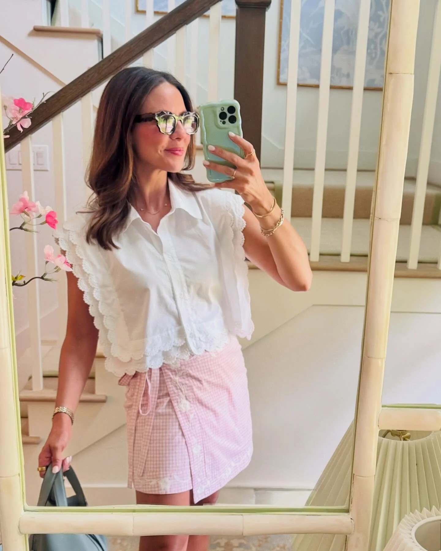 APRIL OOTDs 🤳 // Lots of color. Lots of the Pistola green carpenter pants. 

All linked on the OOTD section of my @shopmy page (link in bio).