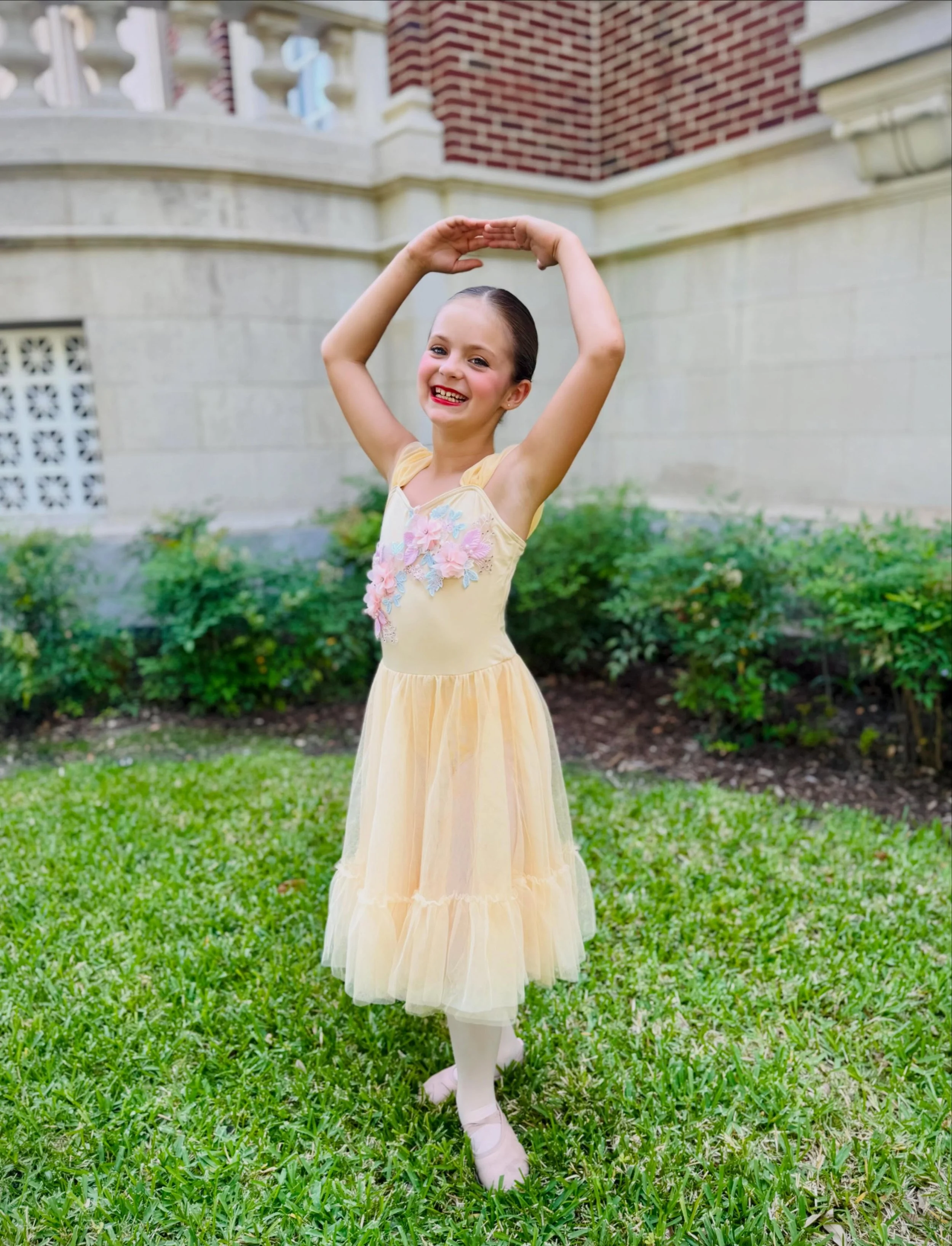 Her smile says it all, she loves performing! (and the friends and the makeup the backstage silliness too). She&rsquo;s grown so much this year in dance and I absolutely love watching her! Thank you @lakehighlandsdanceacademy! 🤩💖