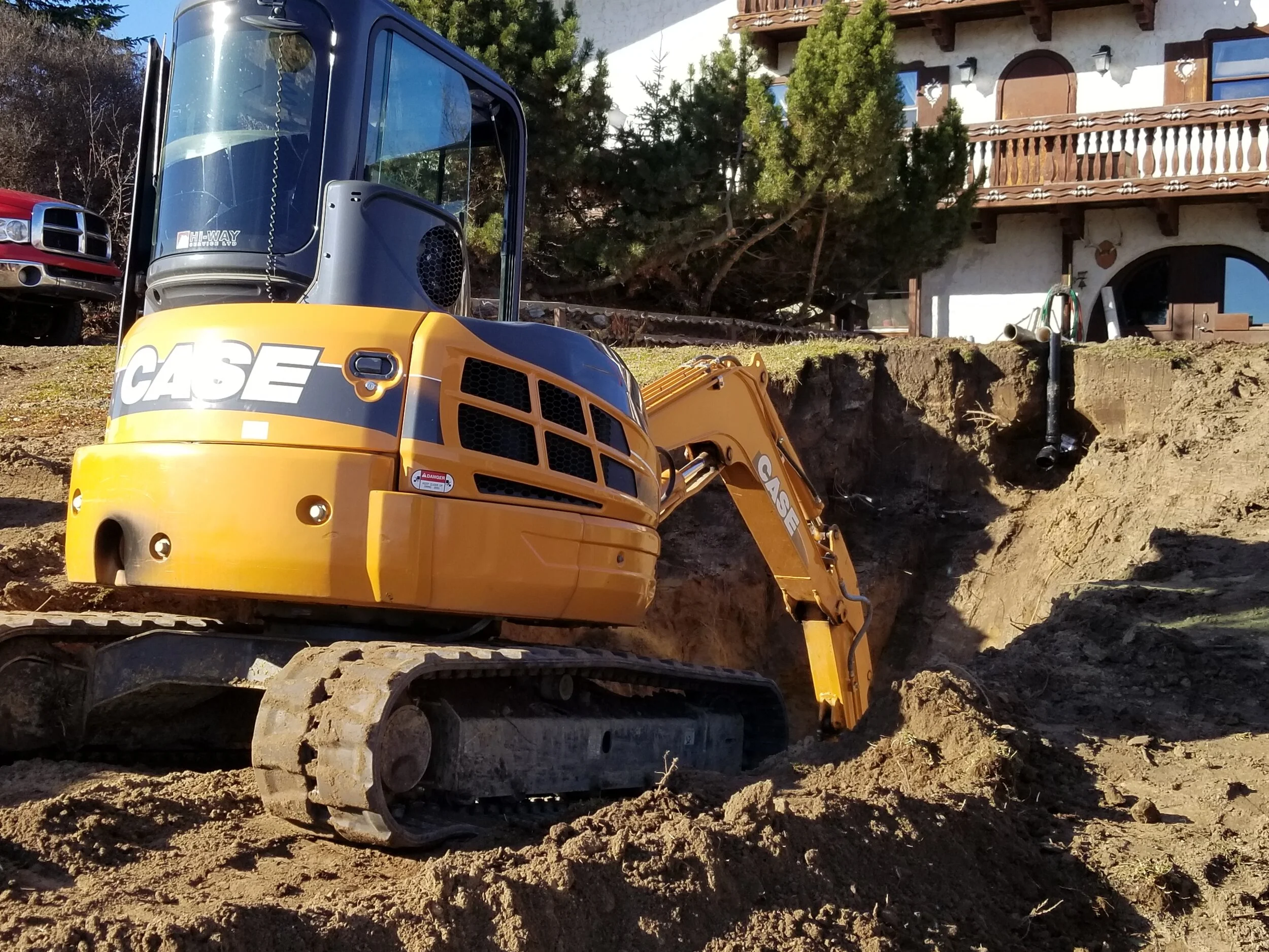 Wide variety of excavation servicesService line install to full water or septic systems