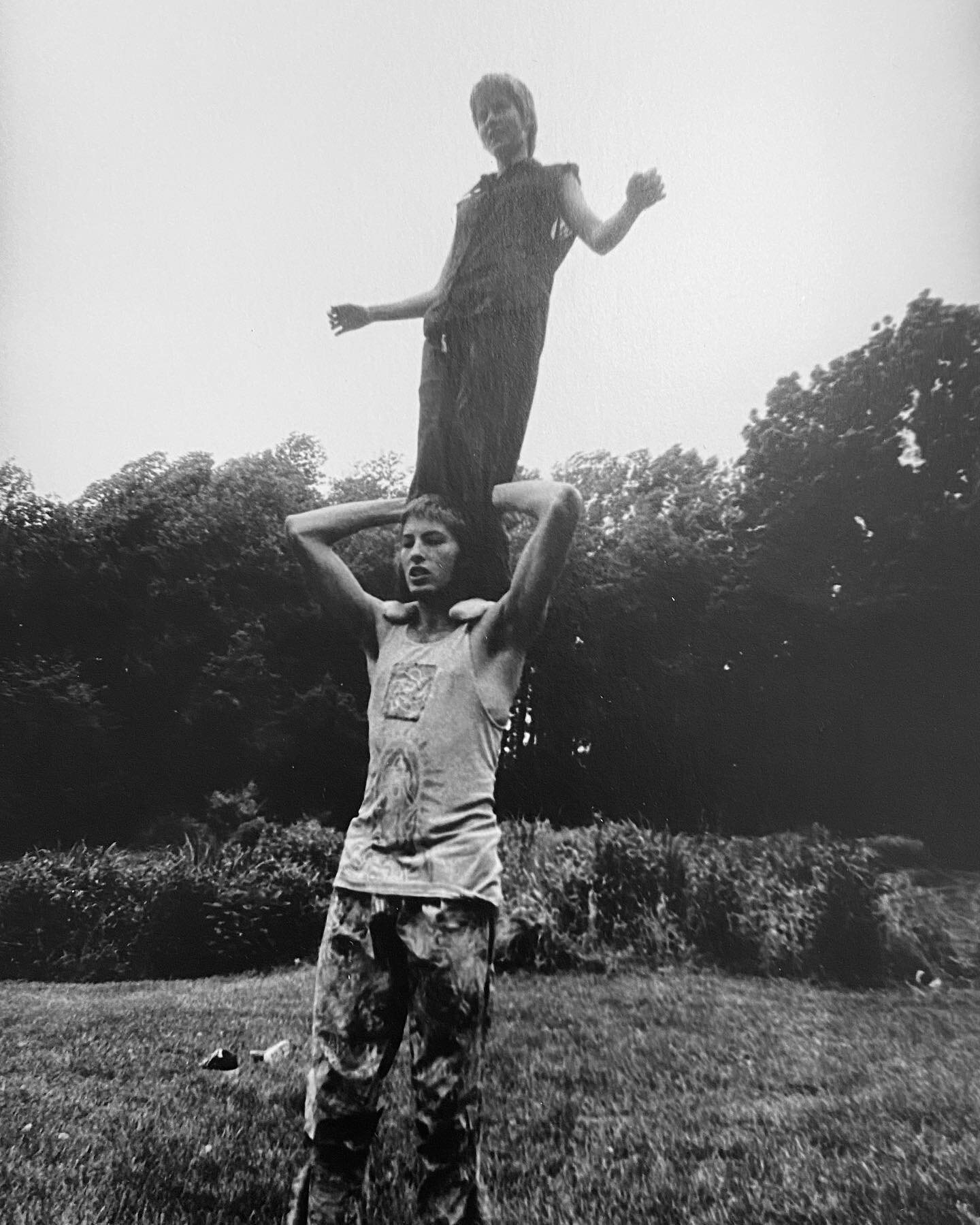 Looking back at images from &lsquo;99, End of the World Cirkus headquarters before going on tour. This was where I learned to weld, ride tall bikes, make and walk on stilts, breath fire and so much more 💫