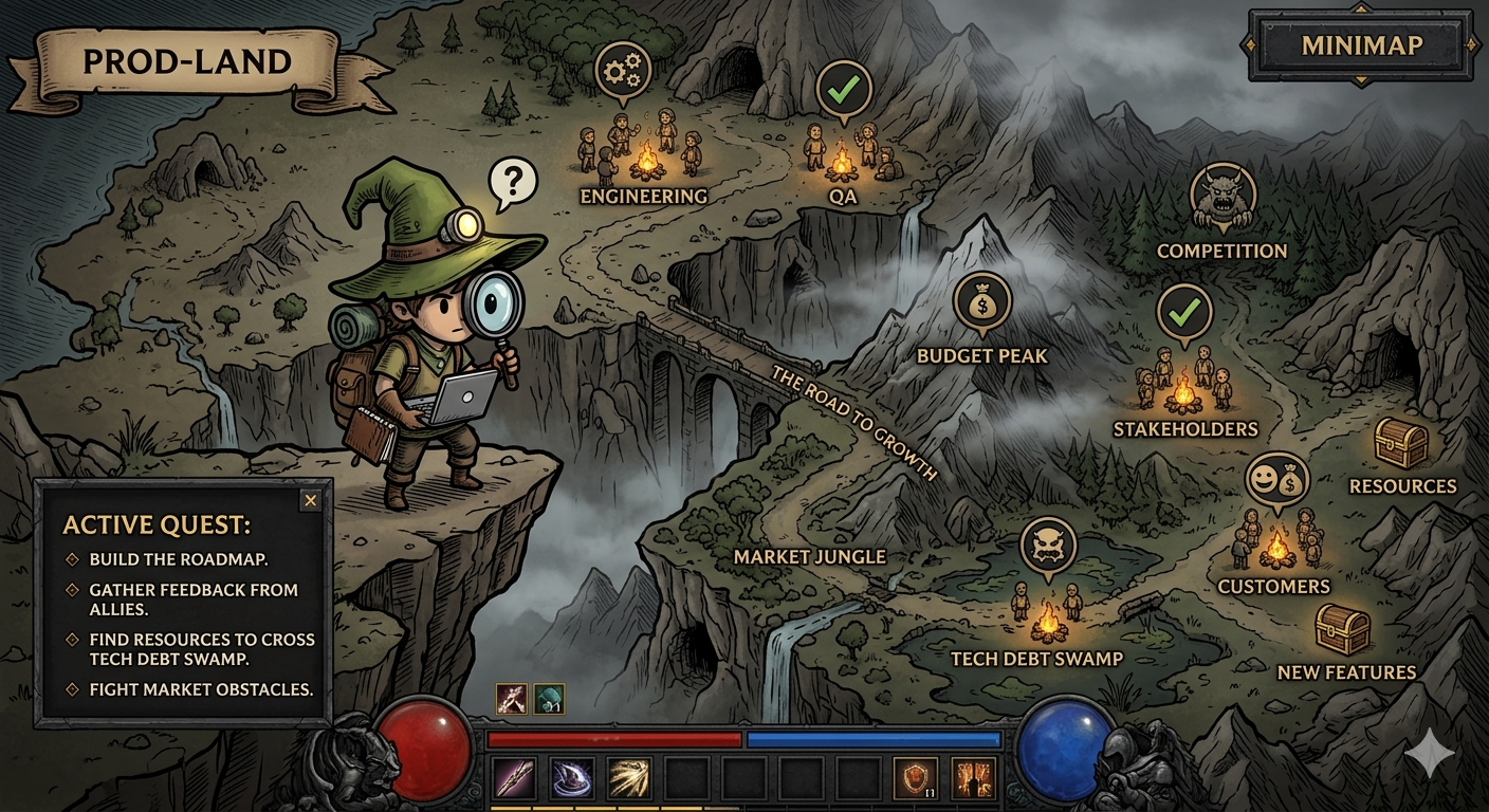 Playing RPGs to master Product Skills