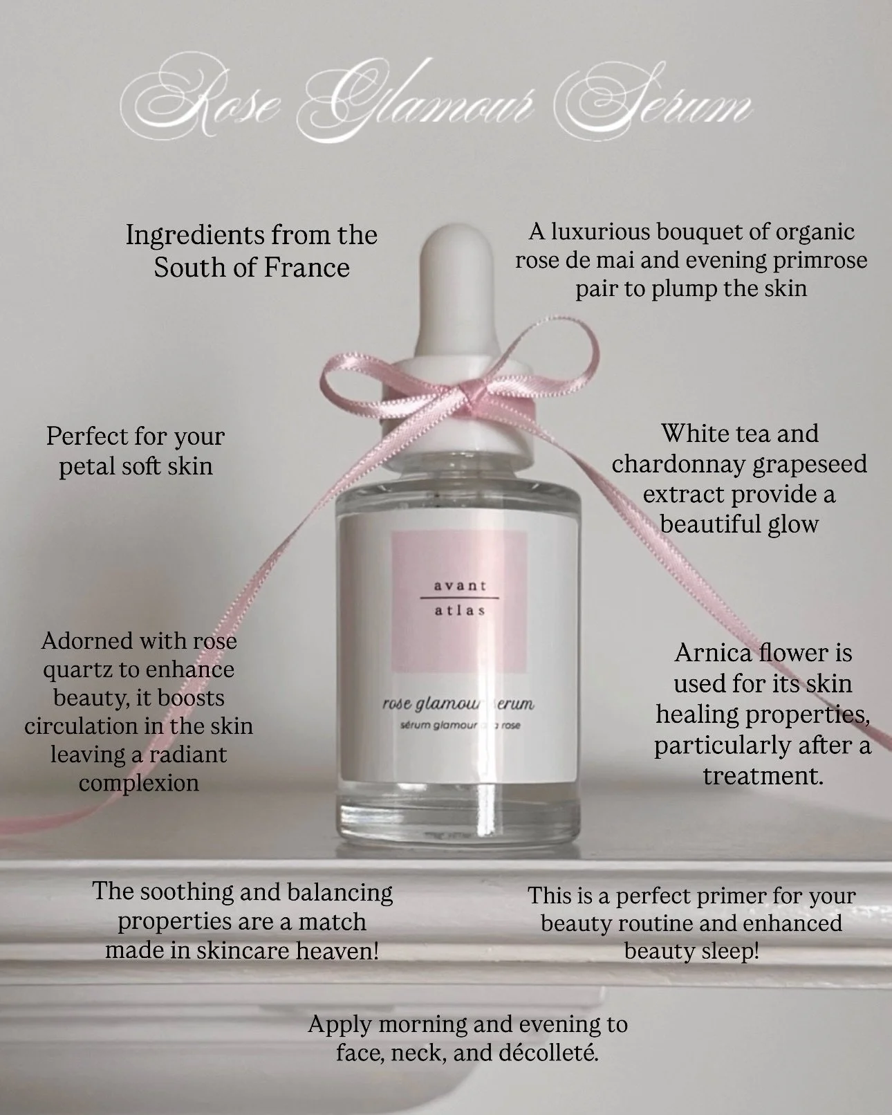 All about the rose glamour serum ♡