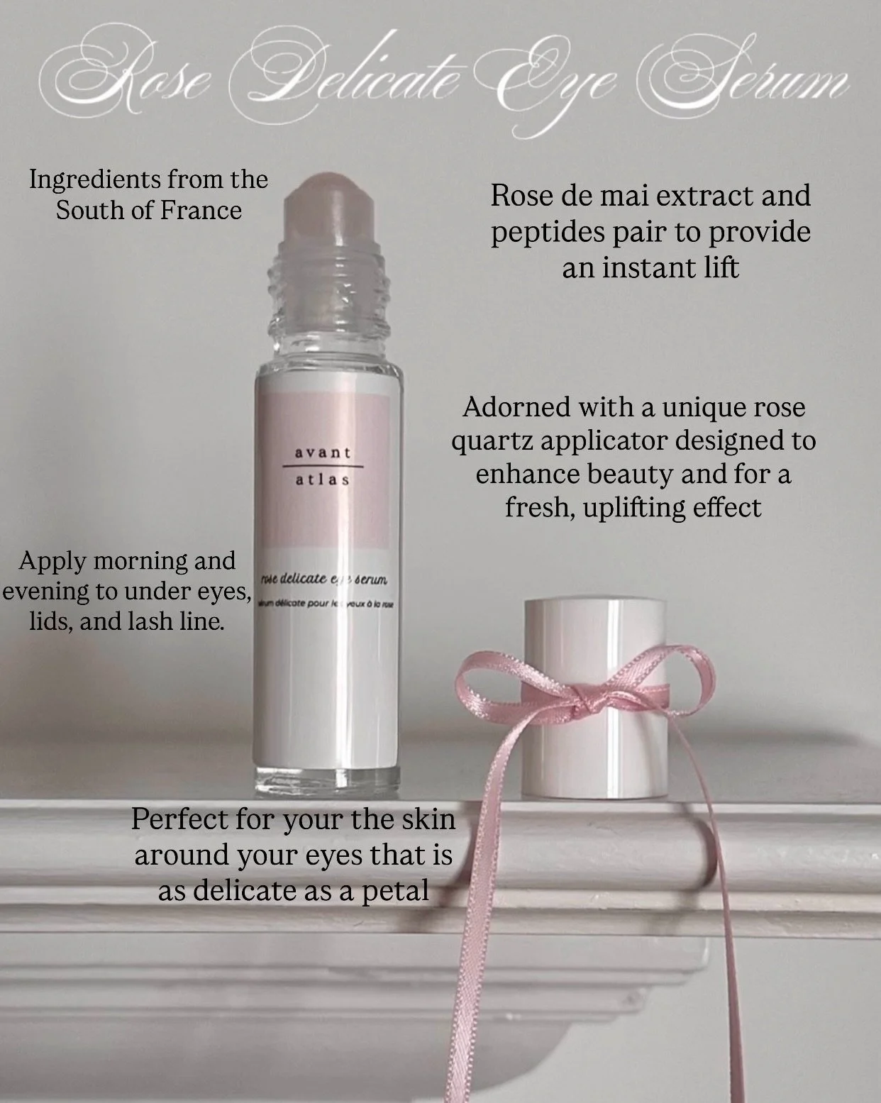 All about the rose delicate eye serum ♡