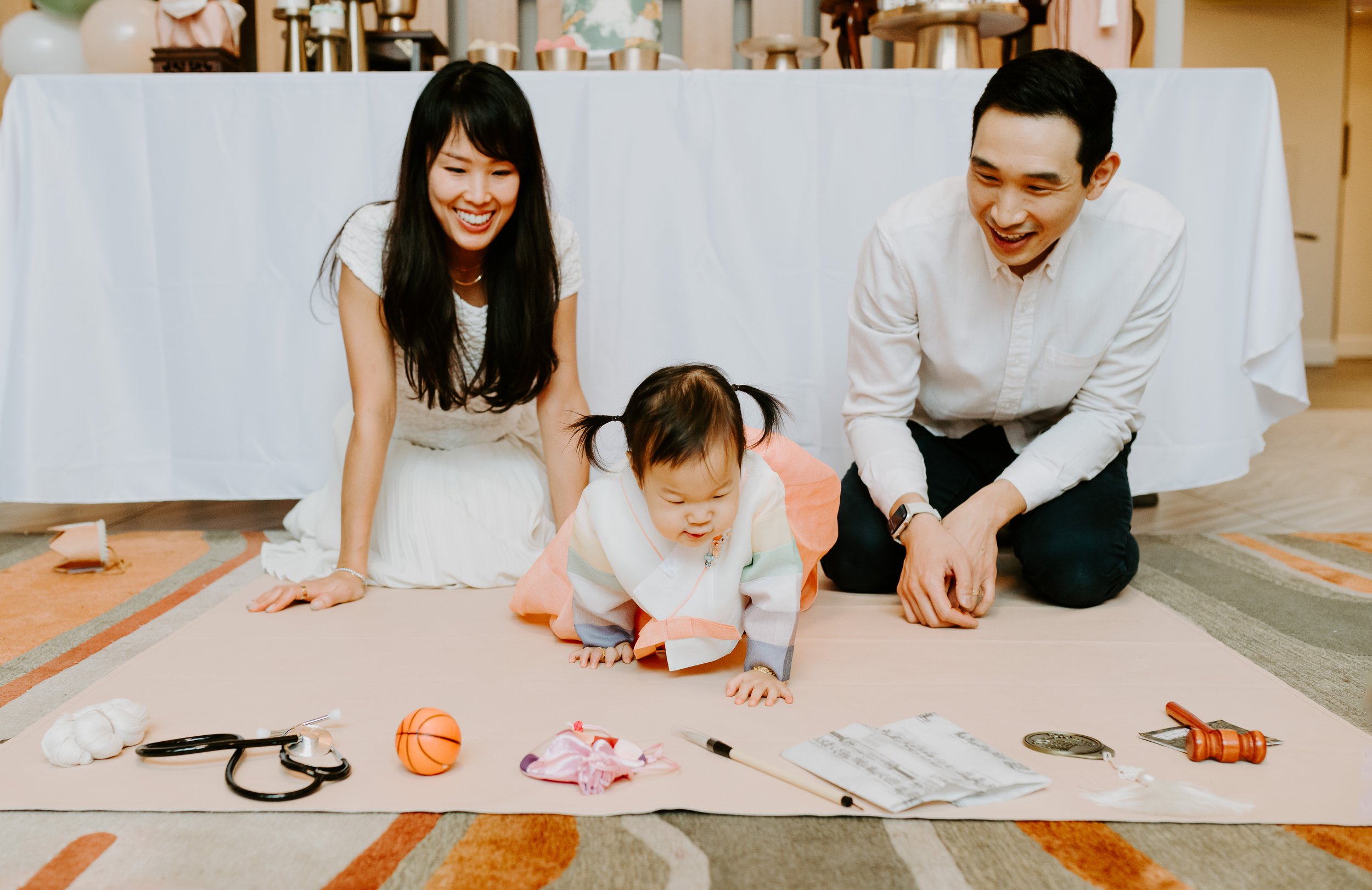 Seattle Korean First Birthday Dohl Dol Photographer