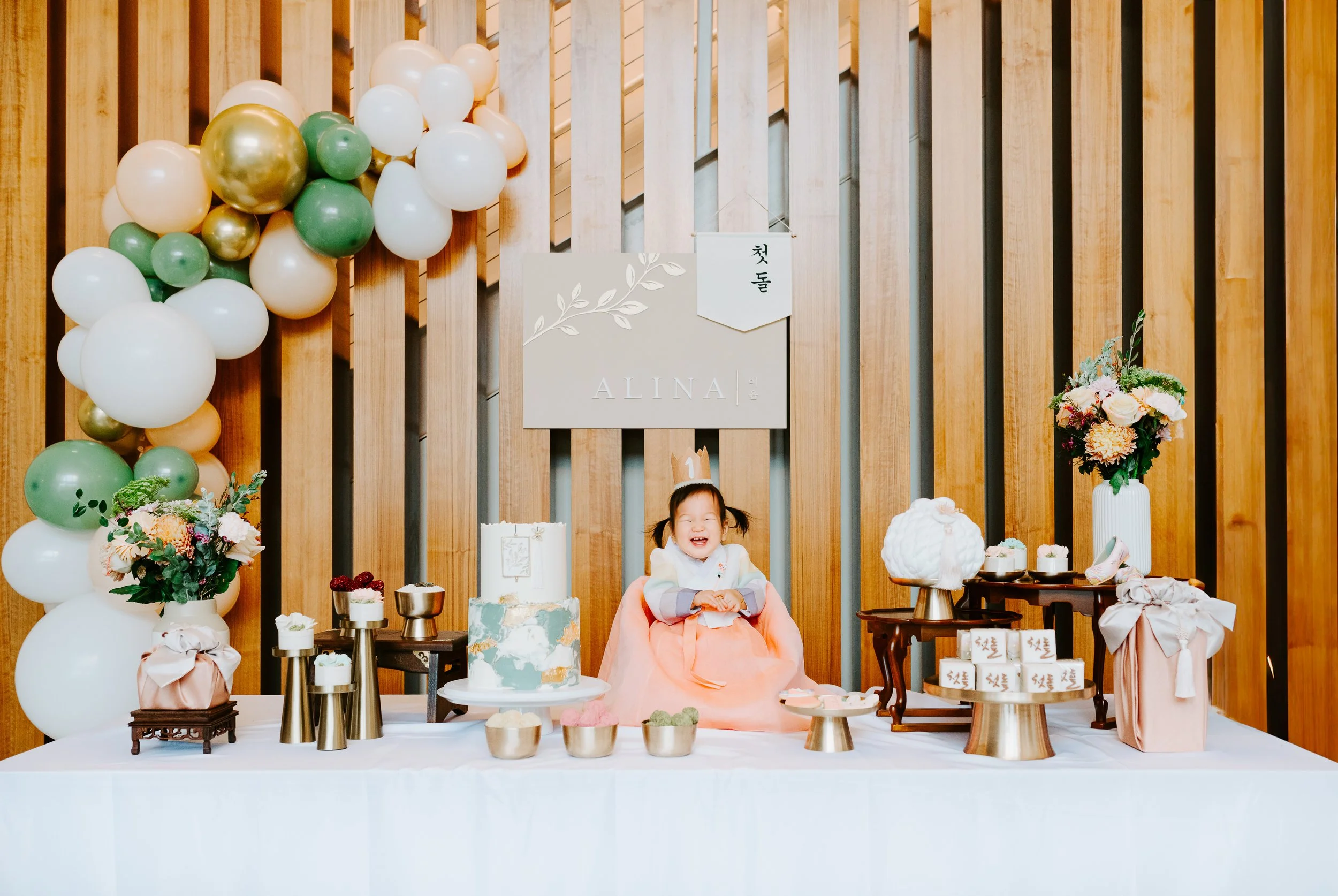 Seattle Korean First Birthday Photographer