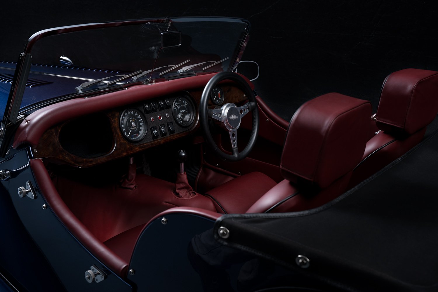 Morgan plus 8 interior
