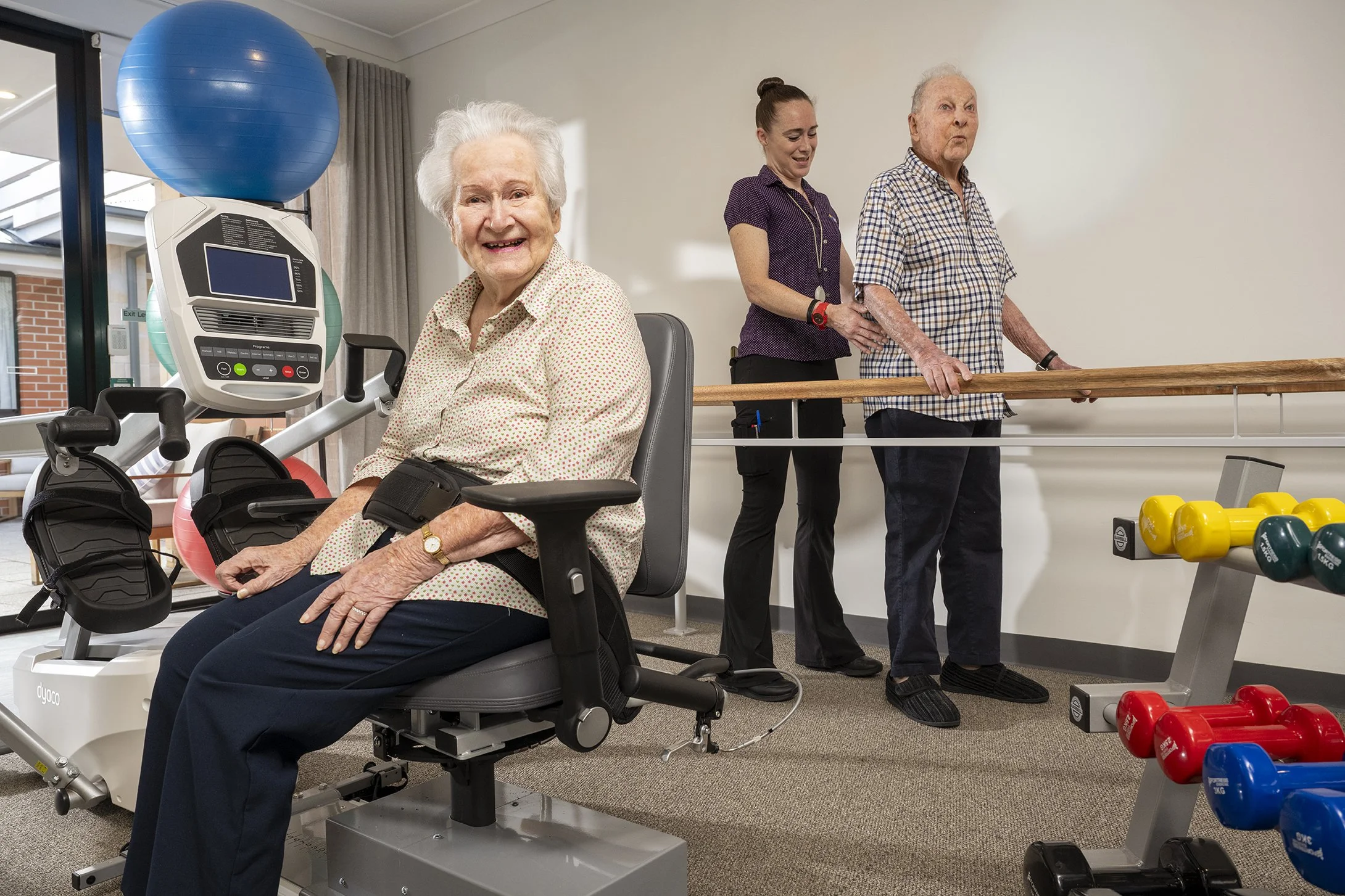 aged-care-facility-in-house-gym-activities-care-care-providers-st-louis-aged-care-adelaide-commercial-photographer-eyefood