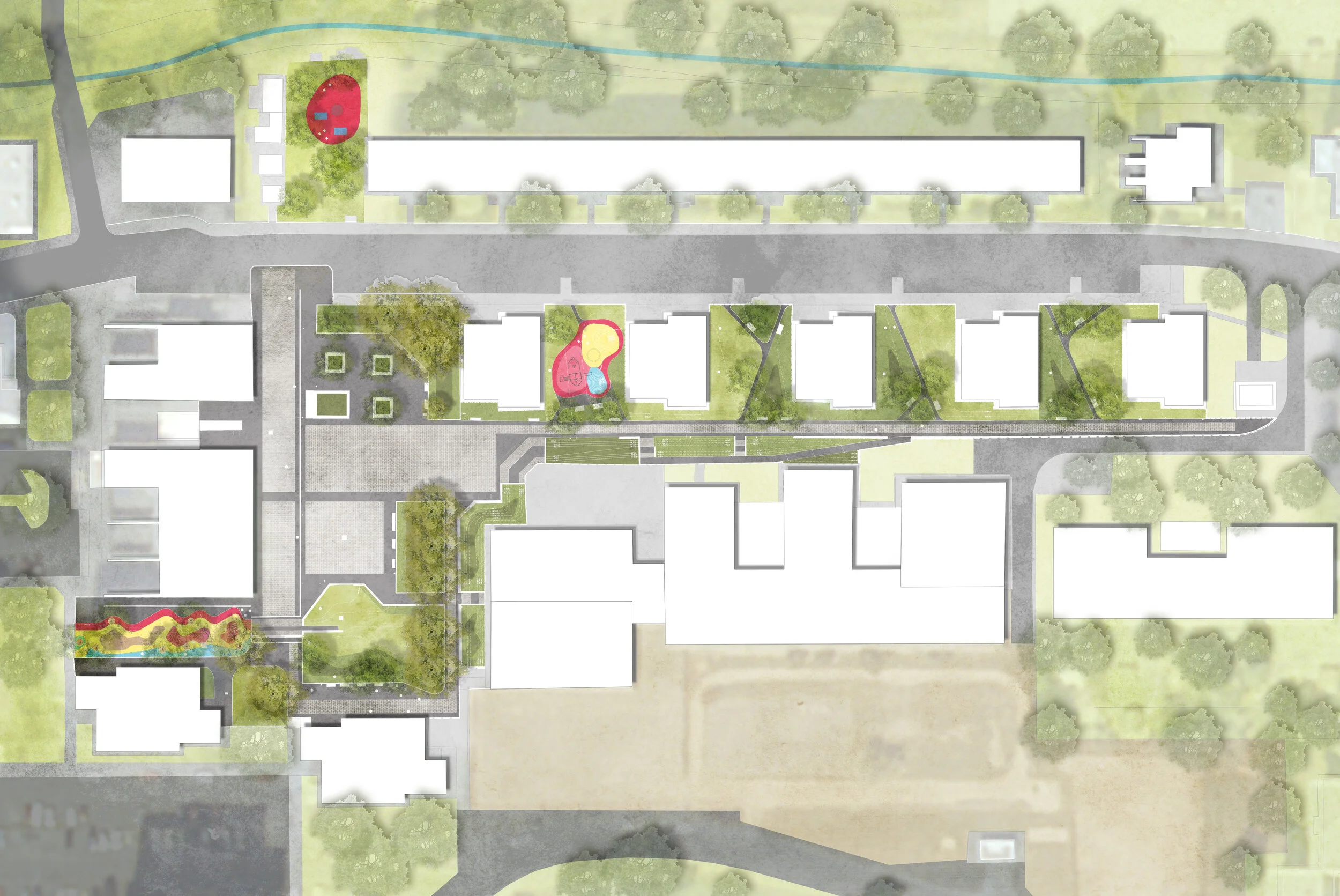 Masterplan of Beszterce, 2017