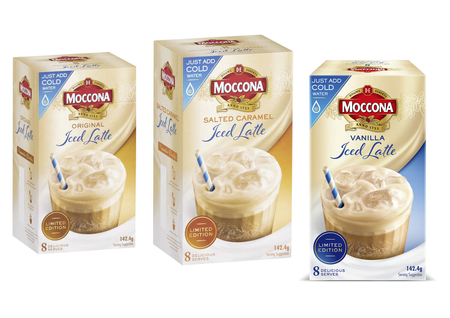 Maccona iced latte pack images