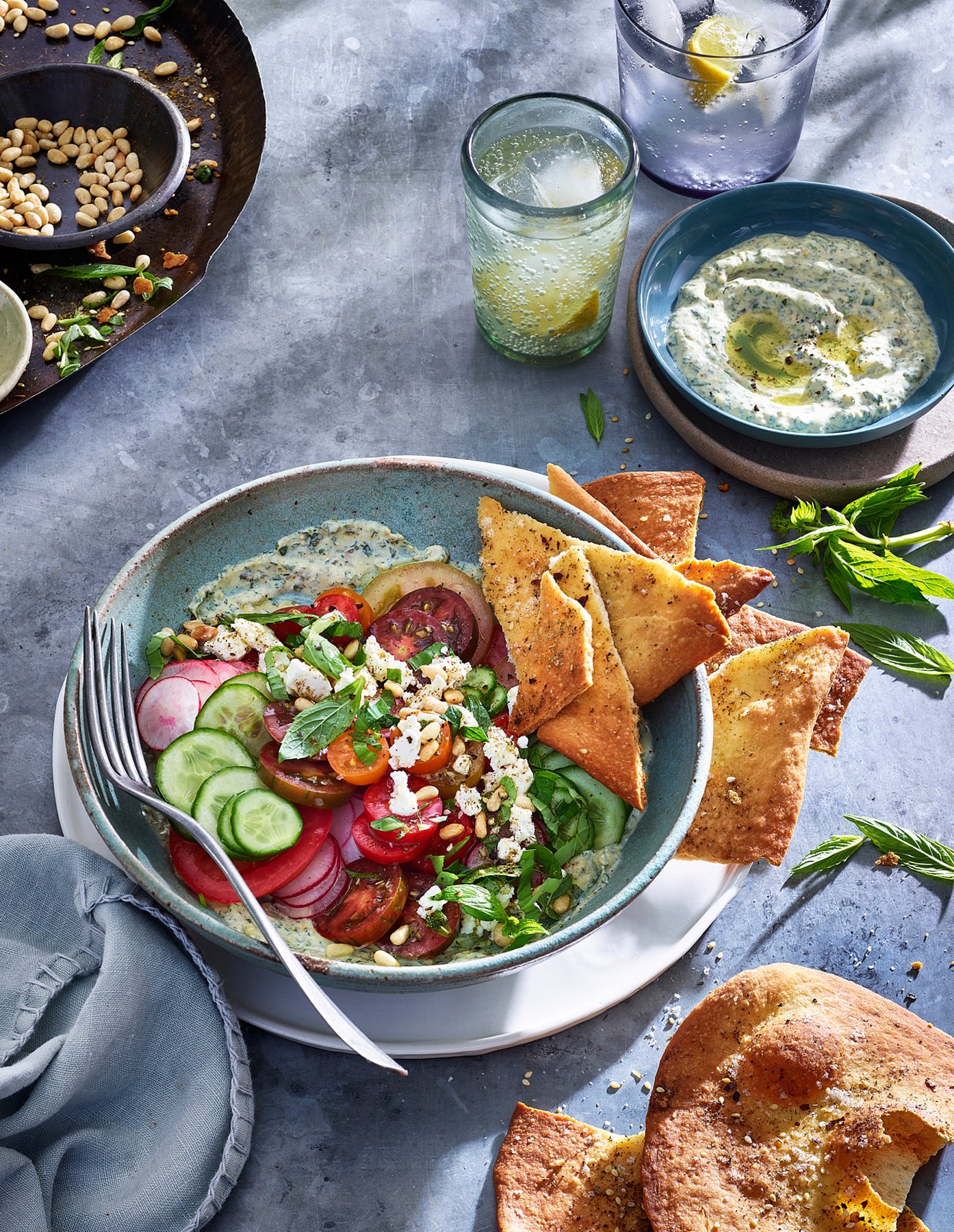 Tomatoe summer salad