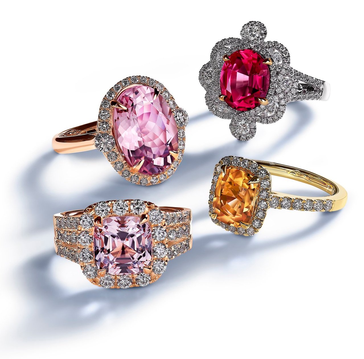 Pink Gems collection-Dracakis jewelers