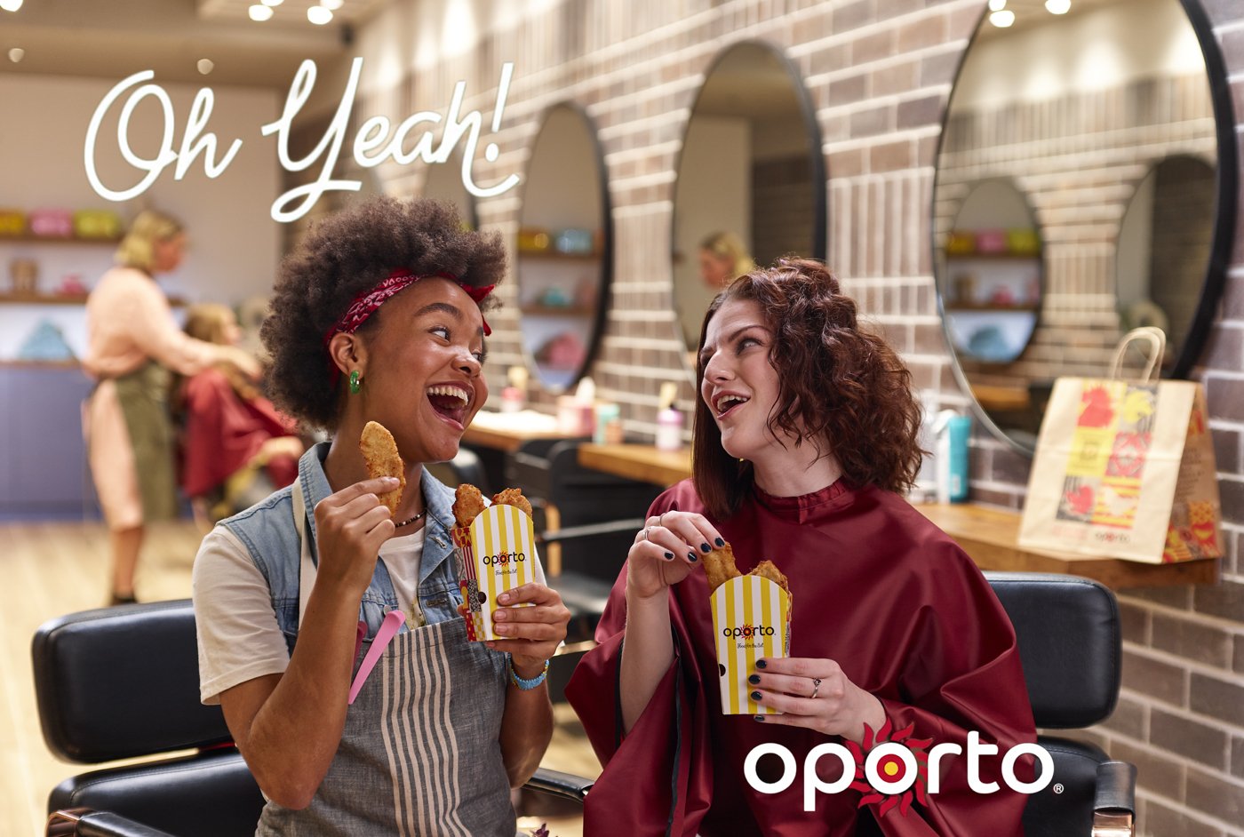 Oporto "oh yeah" campaign
