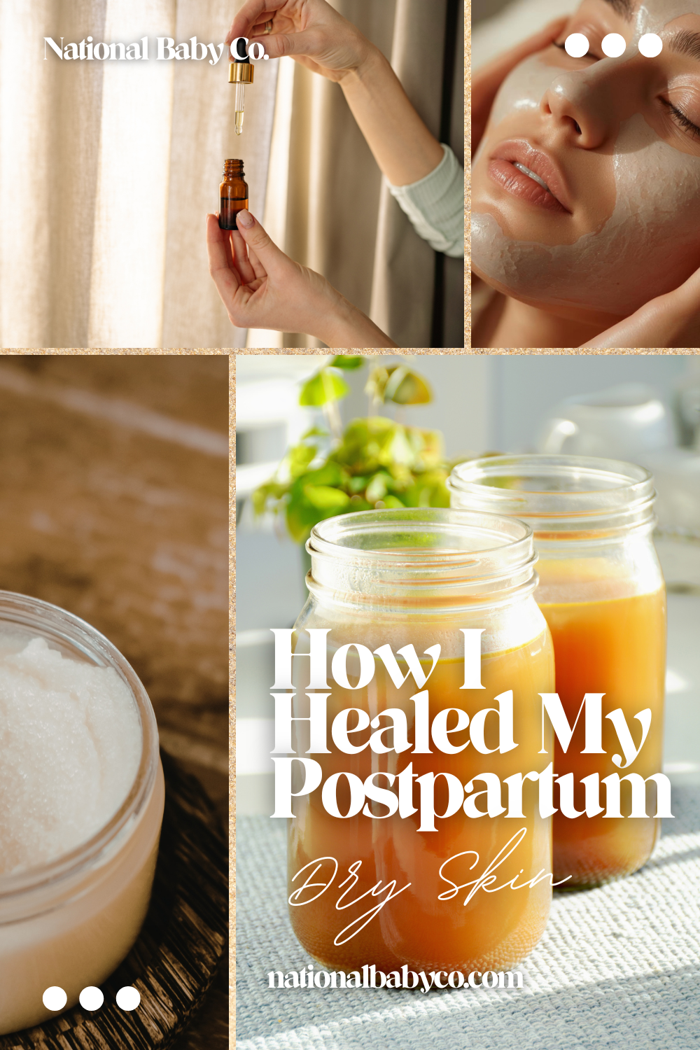 How I Healed My Postpartum Dry Skin