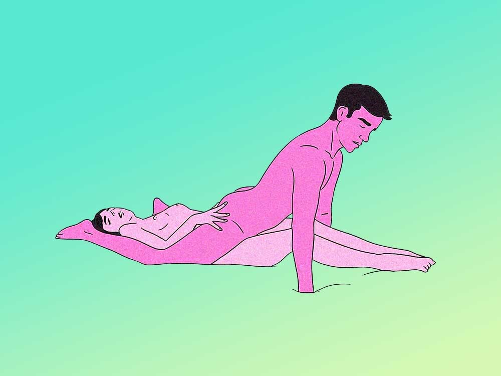Girl In Reverse Missionary Position