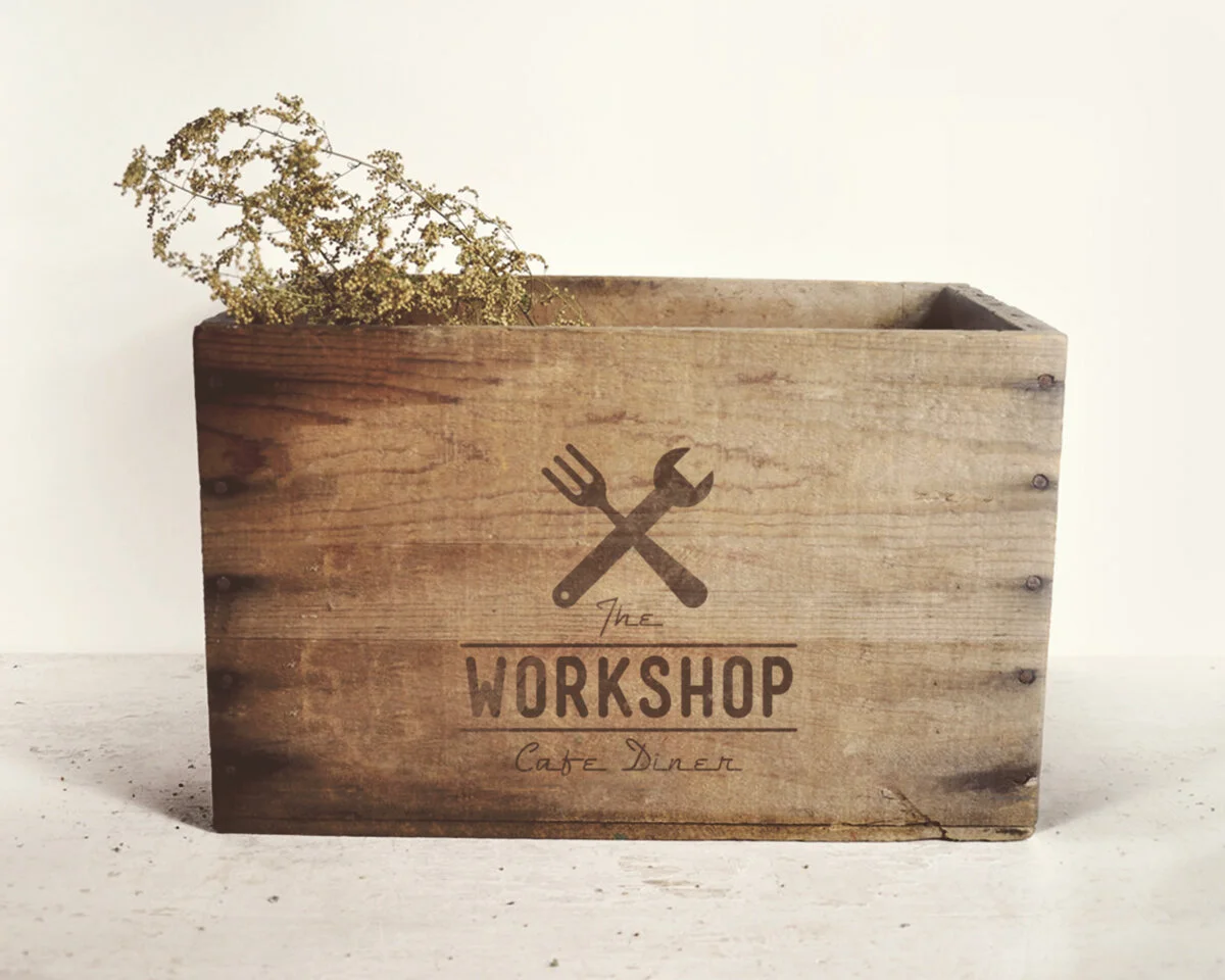 Brand identity for an eco comfort food cafe in Stockholm