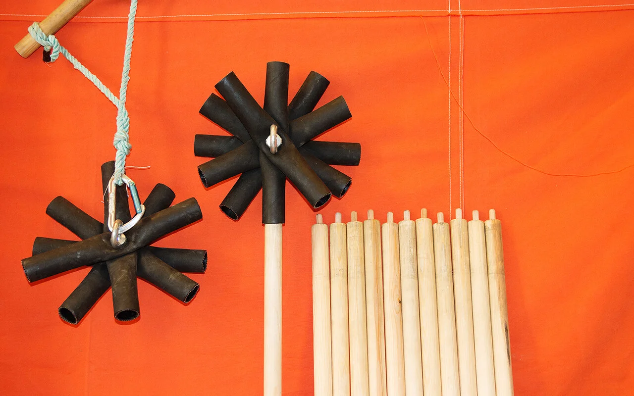 Byggeutstyret i arkitekturverkstedet