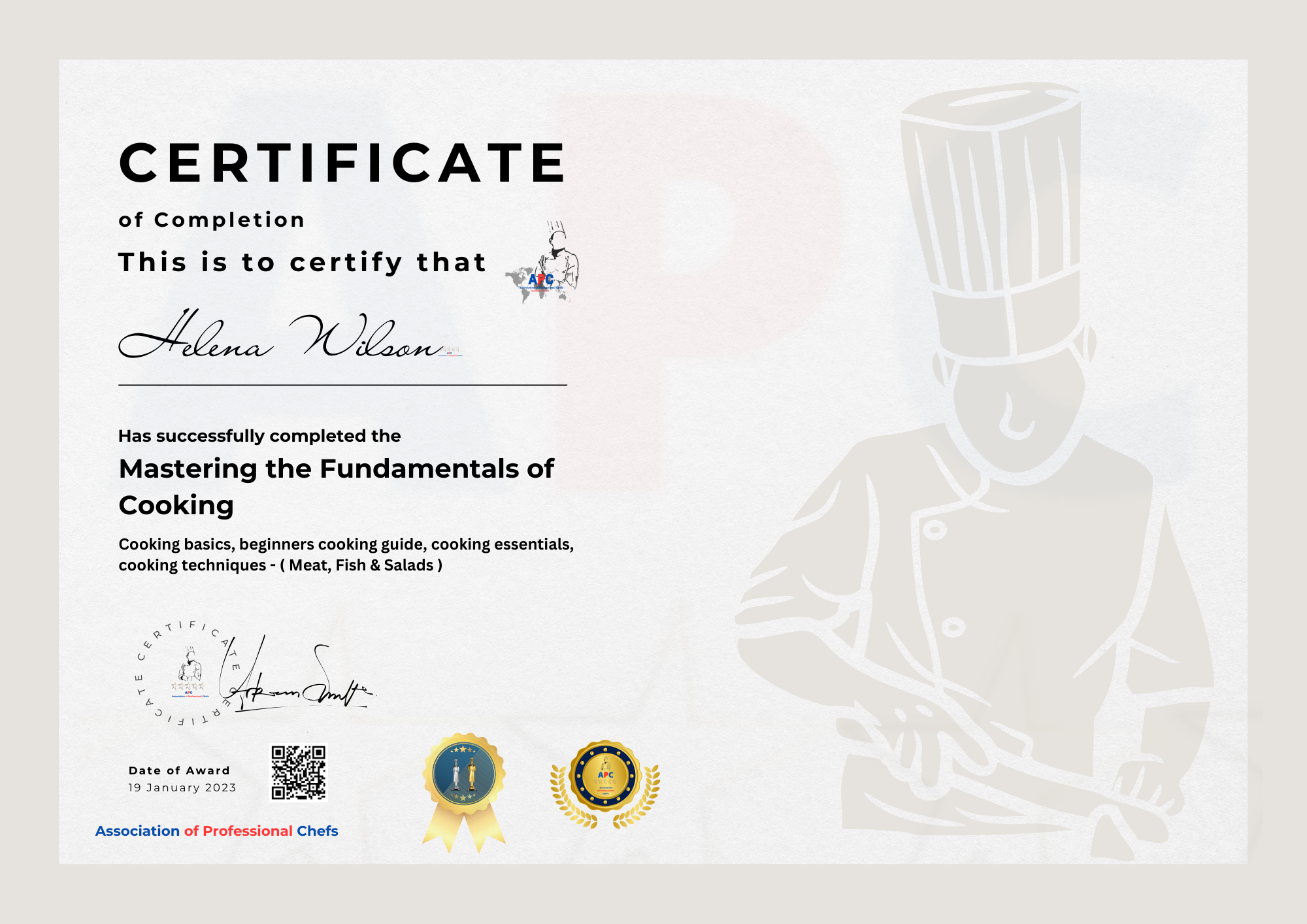 Mastering The Fundamentals Of Cooking Association Of Professional Chefs