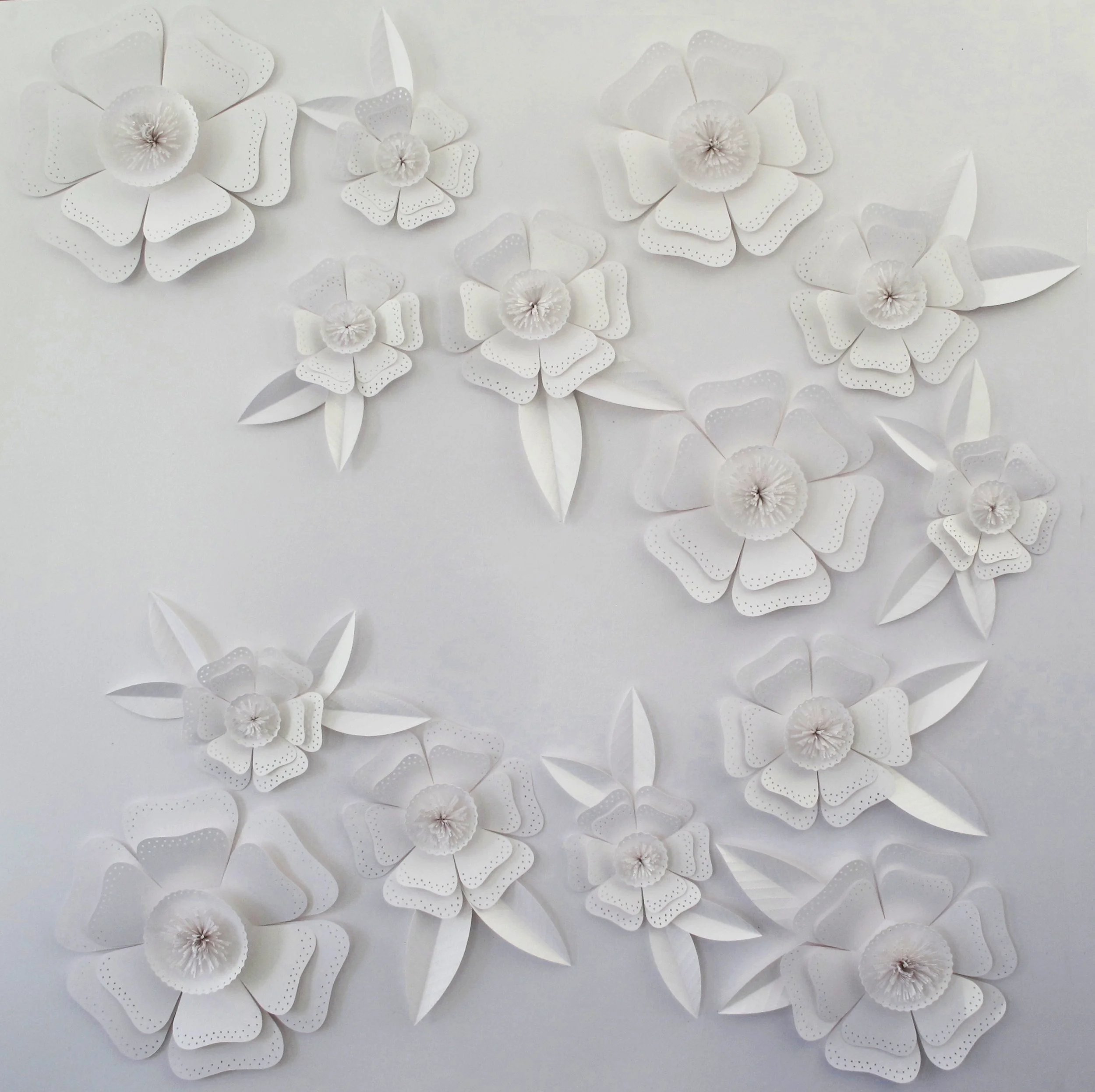 Floating Kate Blossom Branch White Series Sculpture - unframed (Copy) (Copy)