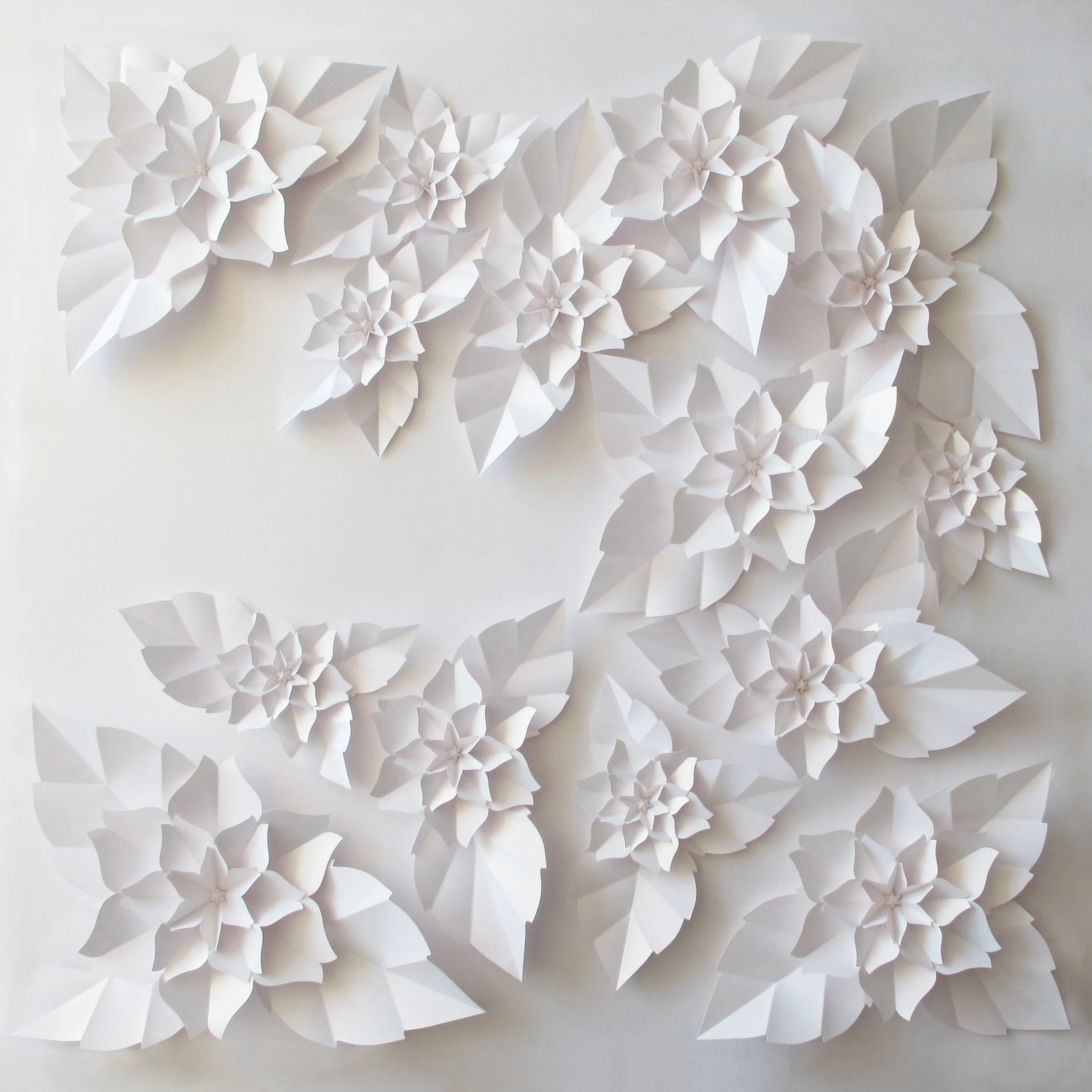 Floating Sakura Branch White Series Sculpture - unframed (Copy)
