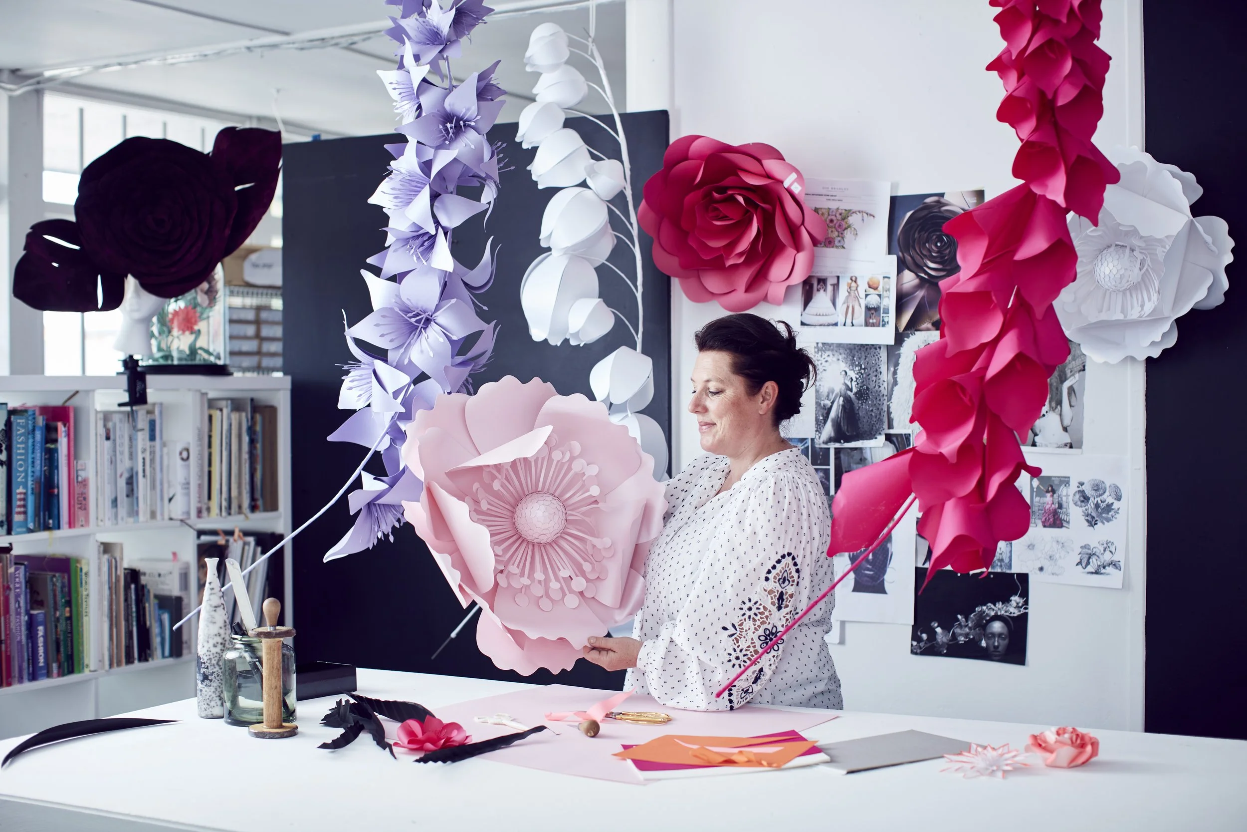 One to One Artist led Paper Flower Masterclass