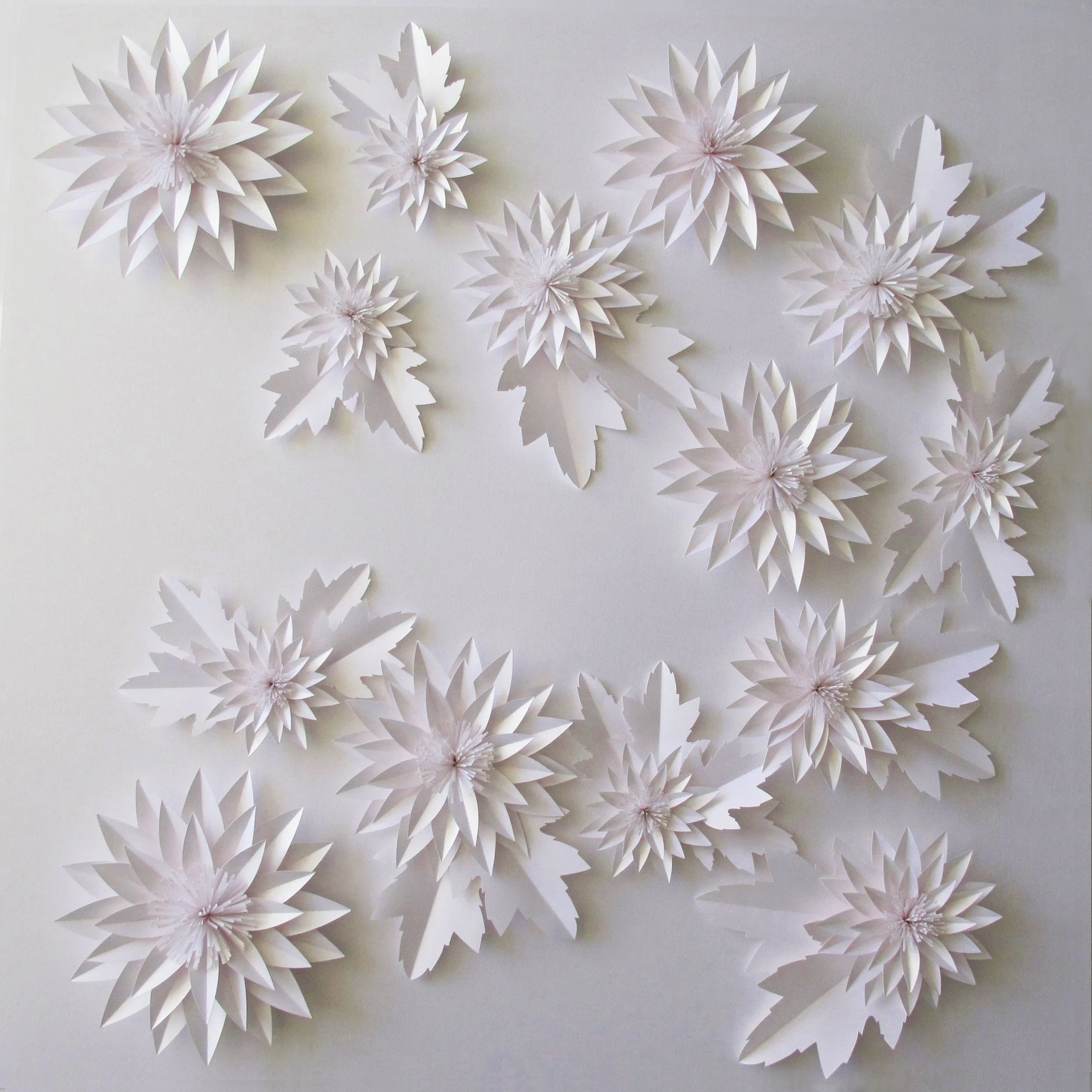 Floating Sunflower White Series Sculpture - unframed (Copy)