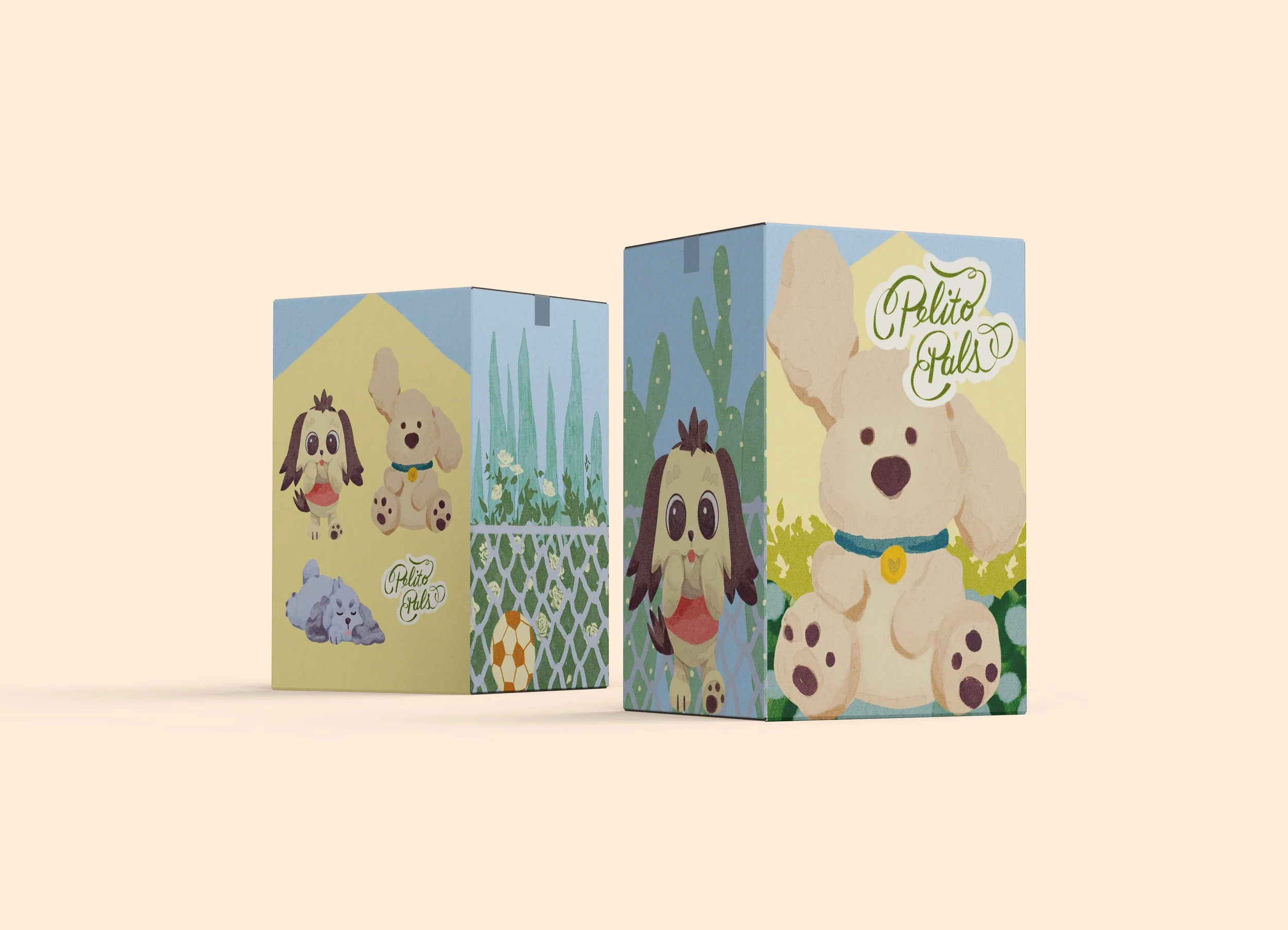 Pelito Pals Mystery Box Packaging Design