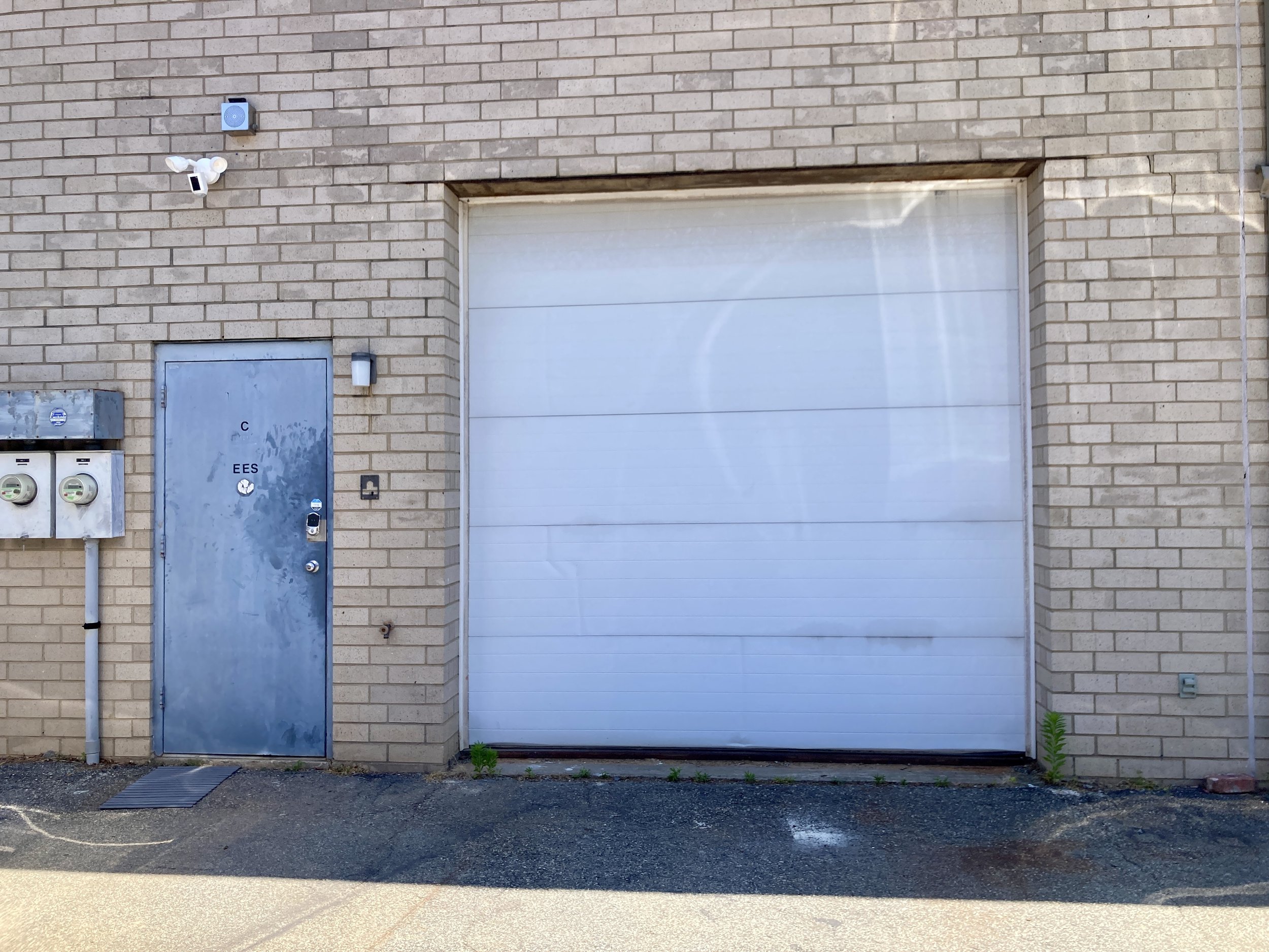10x10 rollup drive-in door