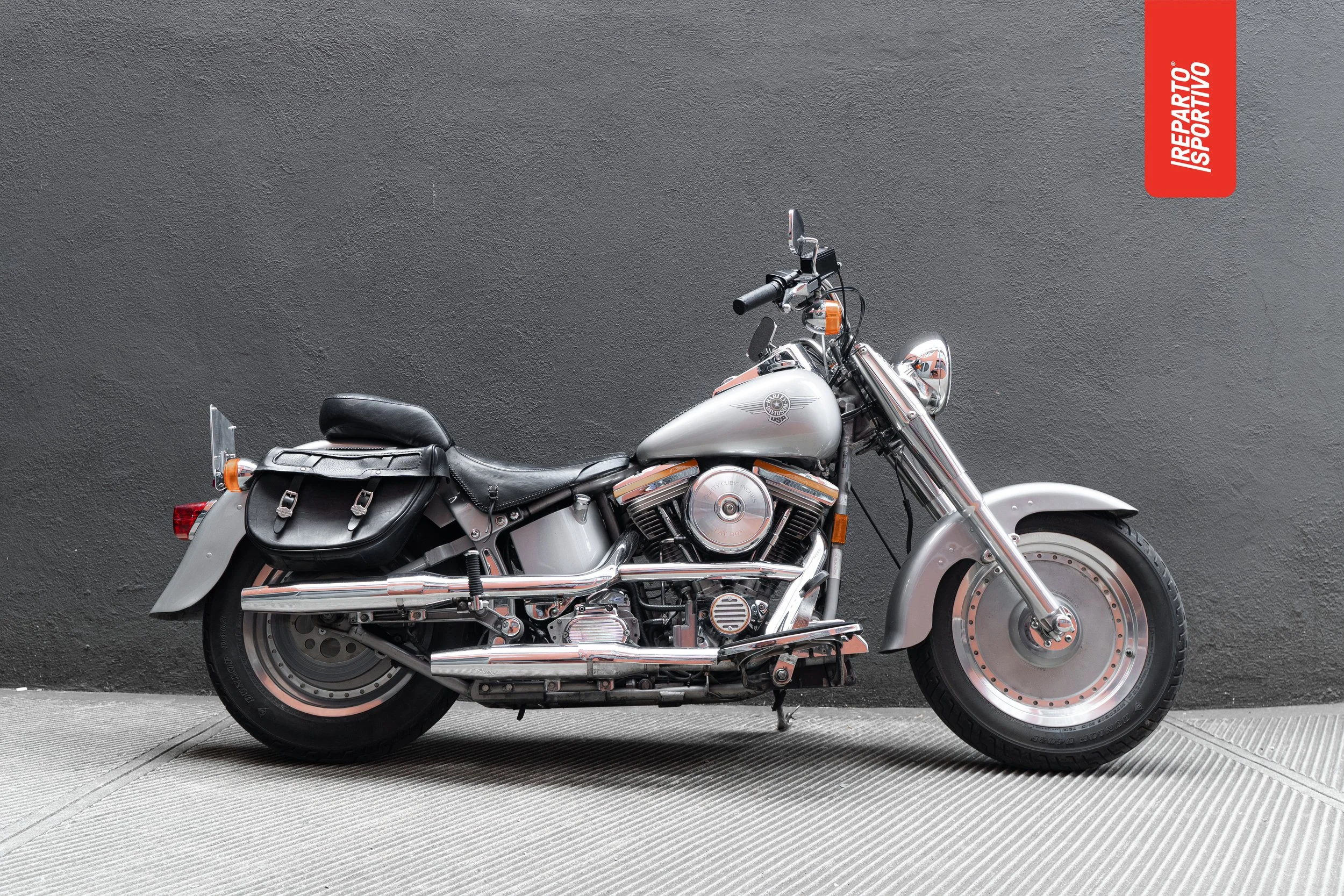 Harley-Davidson FLSTF Fat Boy   “Grey Ghost” - 1990