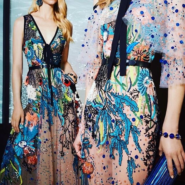 The awesome thing about design is that you can take inspiration from almost anything &amp; anywhere and apply it in a different way to what YOU are designing or making ✨🦋
.
Today we're taking inspiration from Elie Saab's 2018 Resort Collection to sp