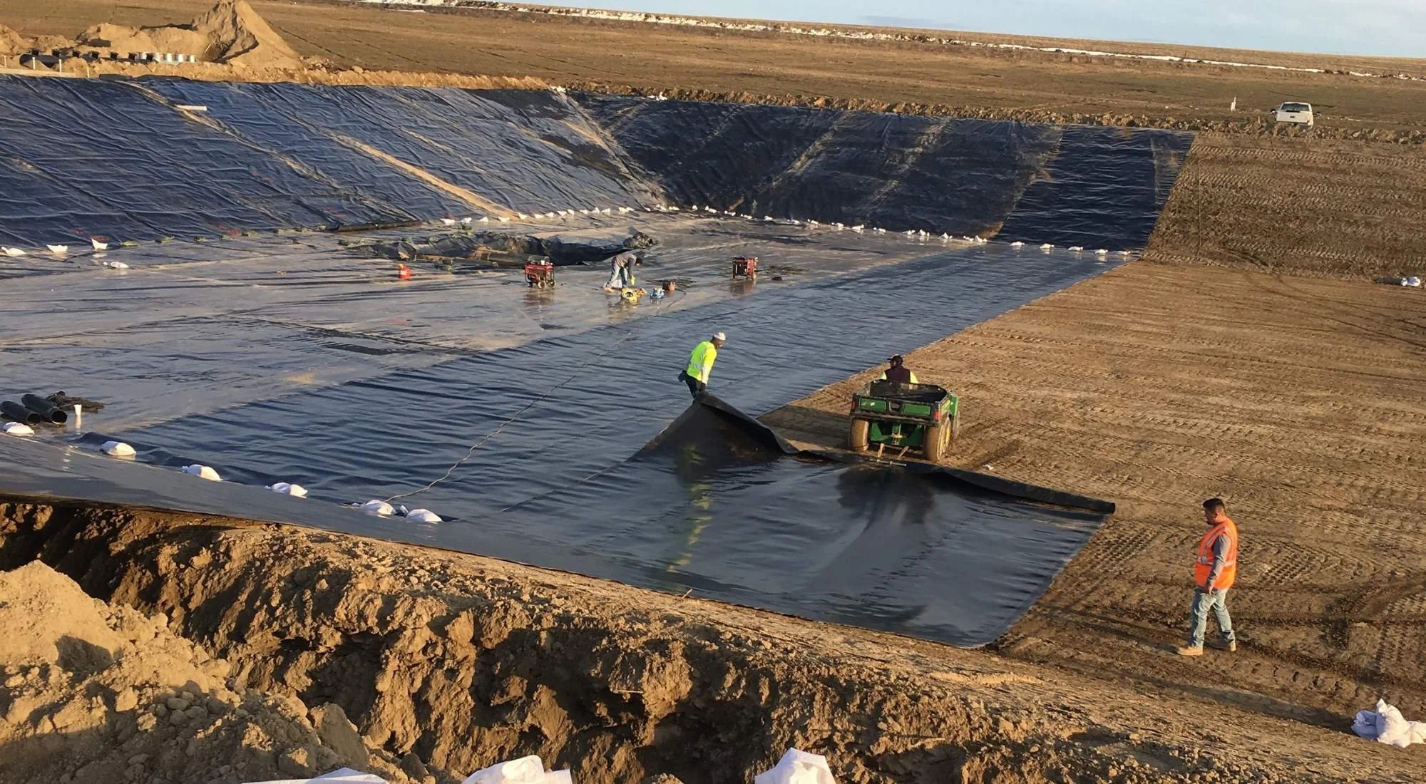 geosynthetics installation + Bozeman 