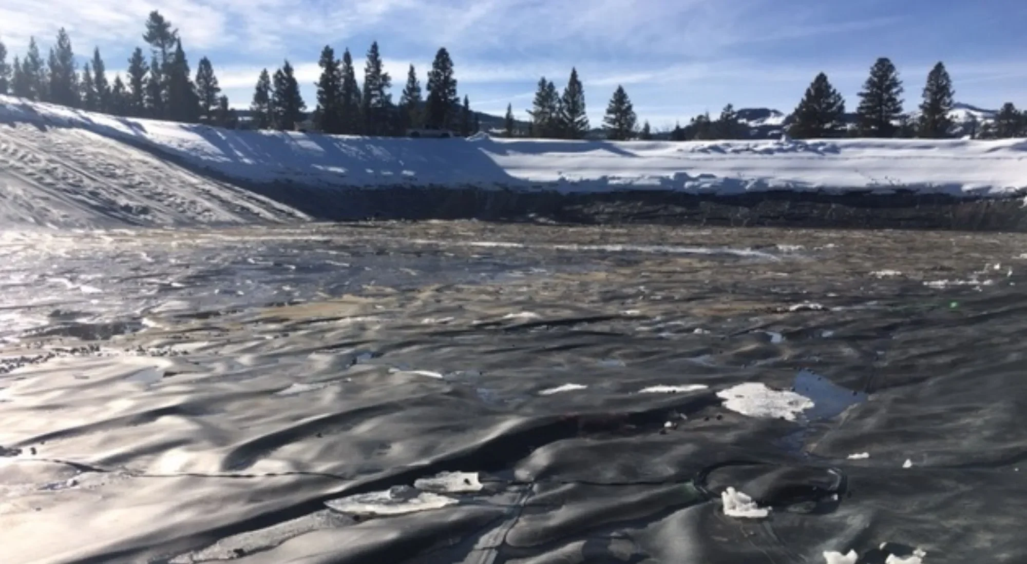 geosynthetics installation + La Grande