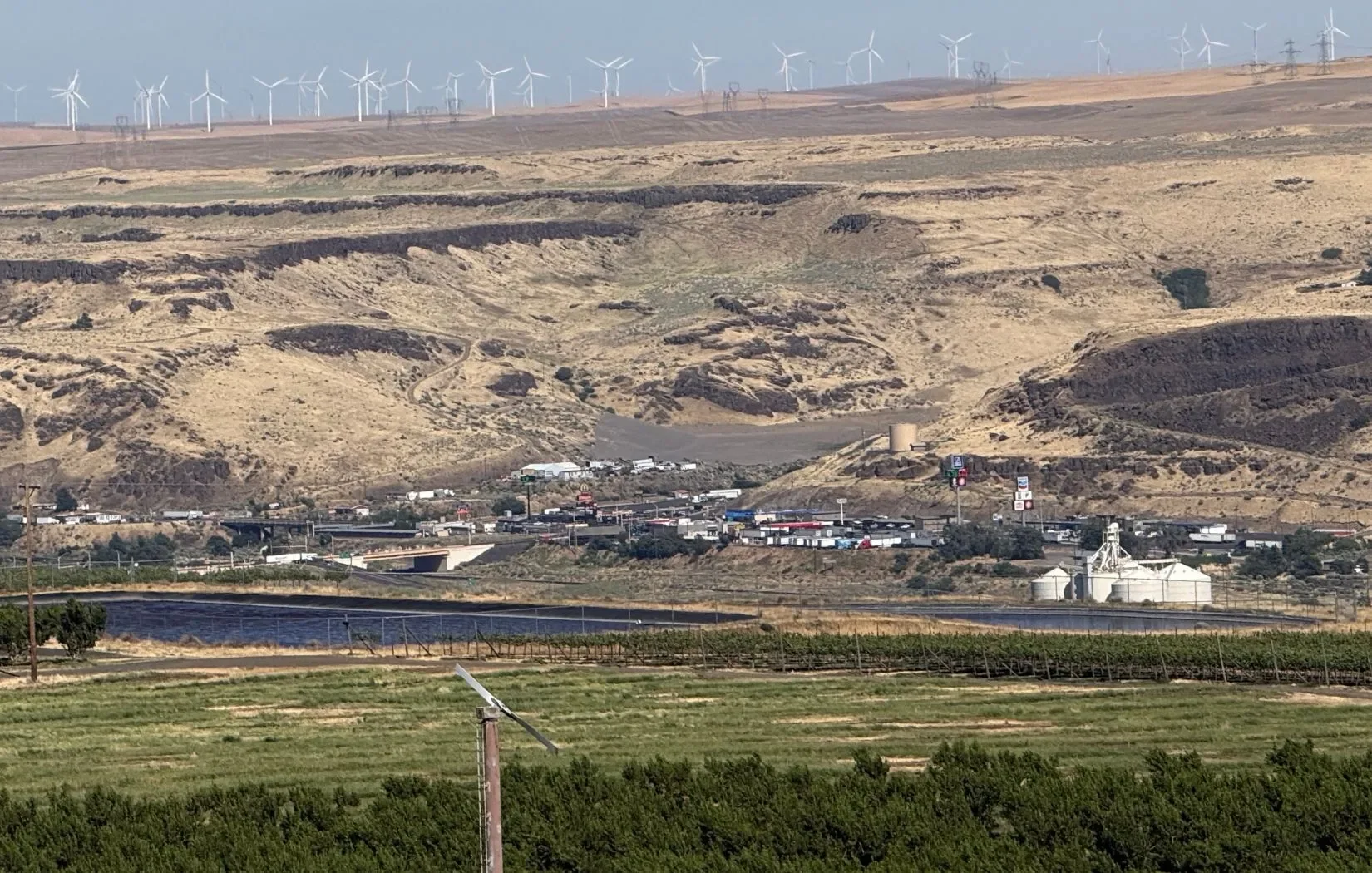 geosynthetics installation + Moses Lake
