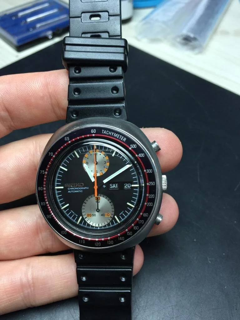 Seiko watch new diver style strap.jpeg