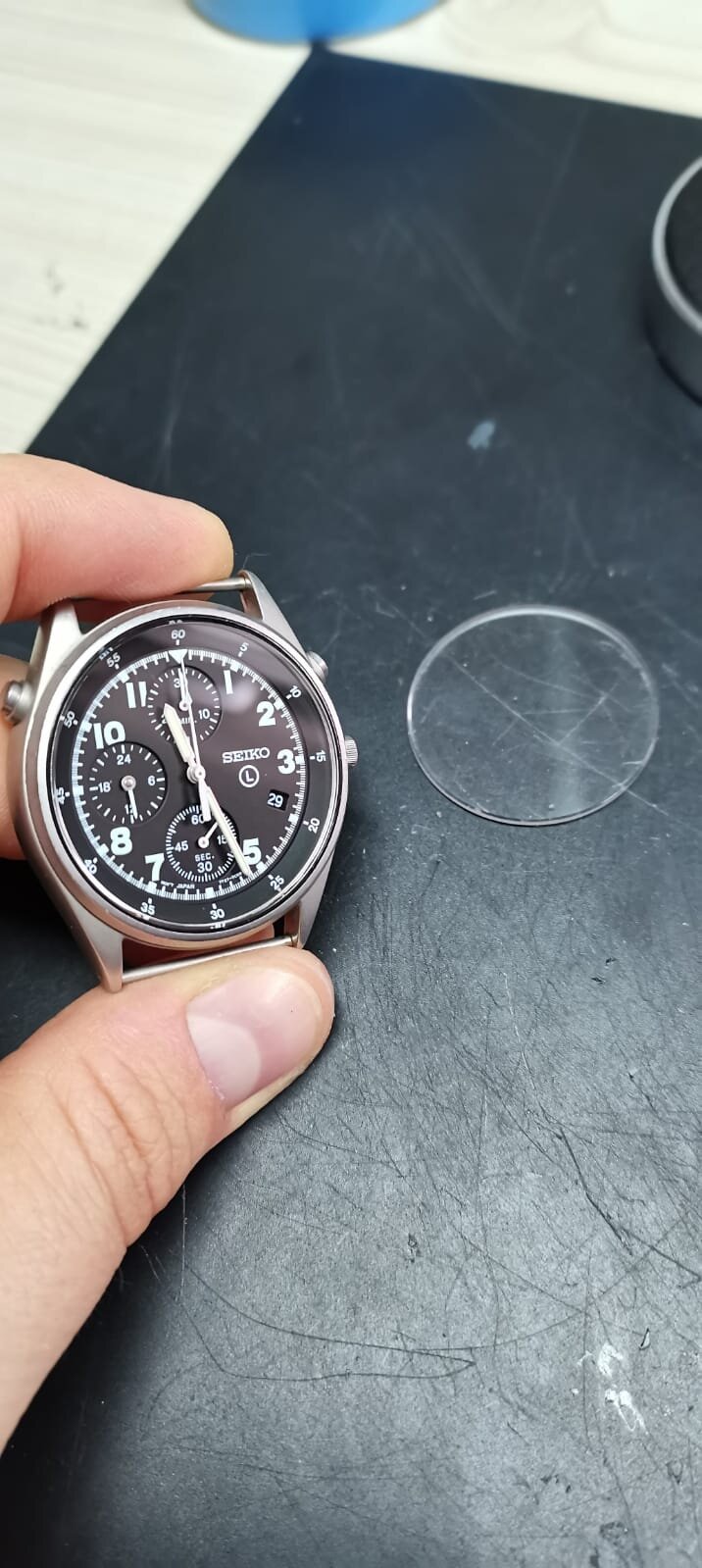 Vintage SEIKO Military watch repair 7T27-7A20 076875 in for battery, reseal  and a new glass from Old Coulsdon, Surrey. | Watches Fixed | Watch Repairs  | Latest Watch News | Watch Hub