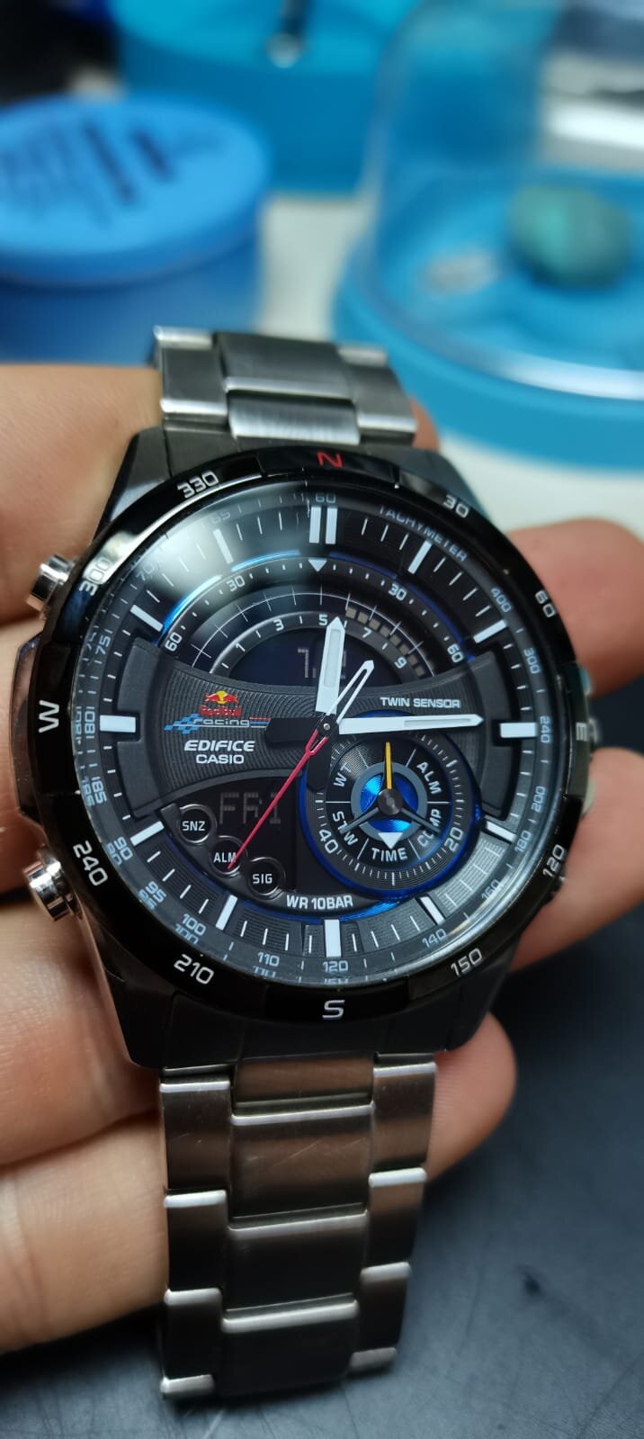 Eventyrer sælger tortur Casio Edifice watch repair ERA 200RB 5303 in for battery and reseal from  Buckley, Flintshire. | Watches Fixed | Watch Repairs | Latest Watch News |  Watch Hub