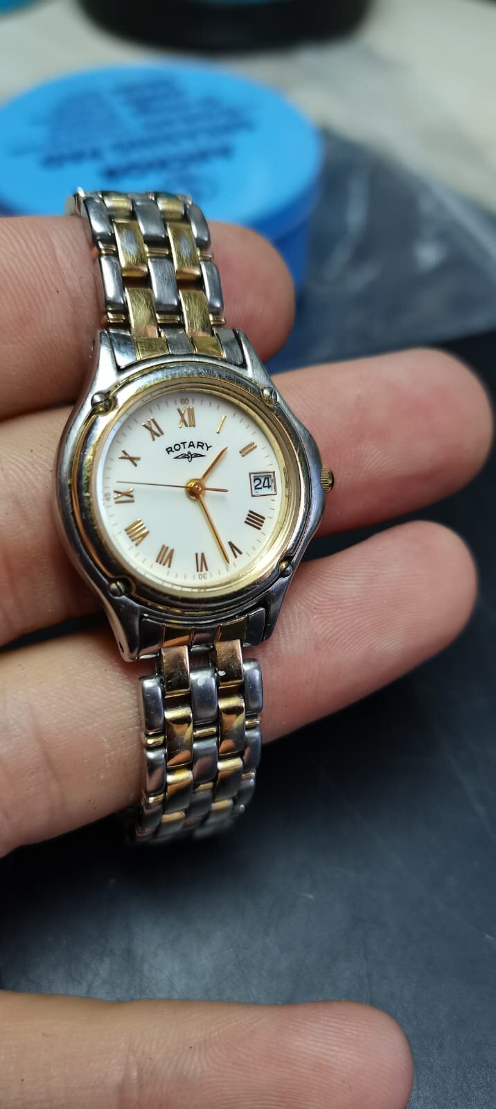 Rotary watch 4424 in for clasp repair, battery, glass and clean from  Uddingston, Glasgow | Watches Fixed | Watch Repairs | Latest Watch News |  Watch Hub