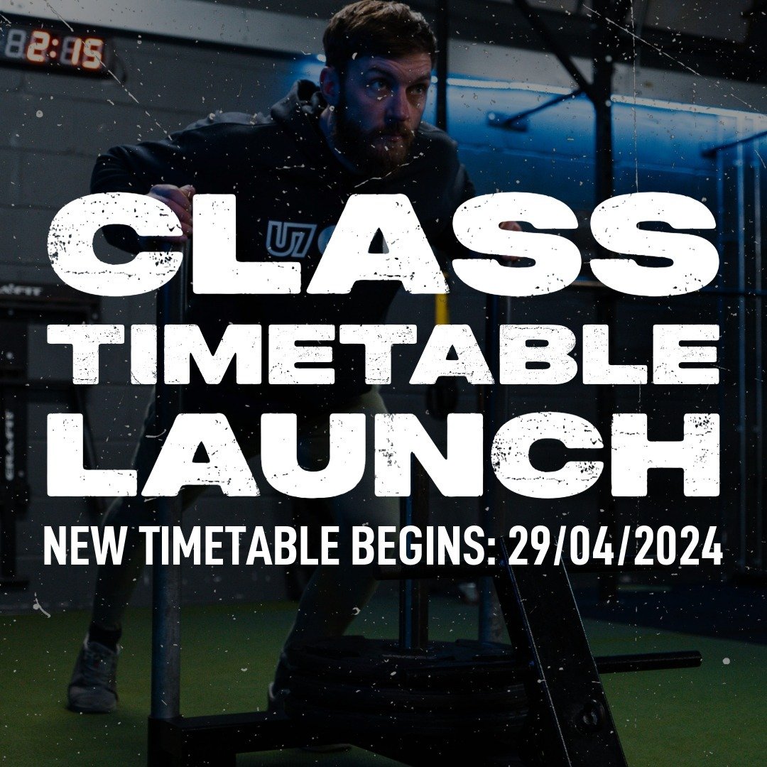 Our new class timetable has landed for bookings, and it all kicks off this coming Monday.⁠
⁠
New classes: ⁠
- Ladies That Lift. ⁠
- Strength and Conditioning.⁠
- Box.⁠
- Circuits. ⁠
⁠
Which class are you going to try out? ⁠
⁠
Members: Book your space