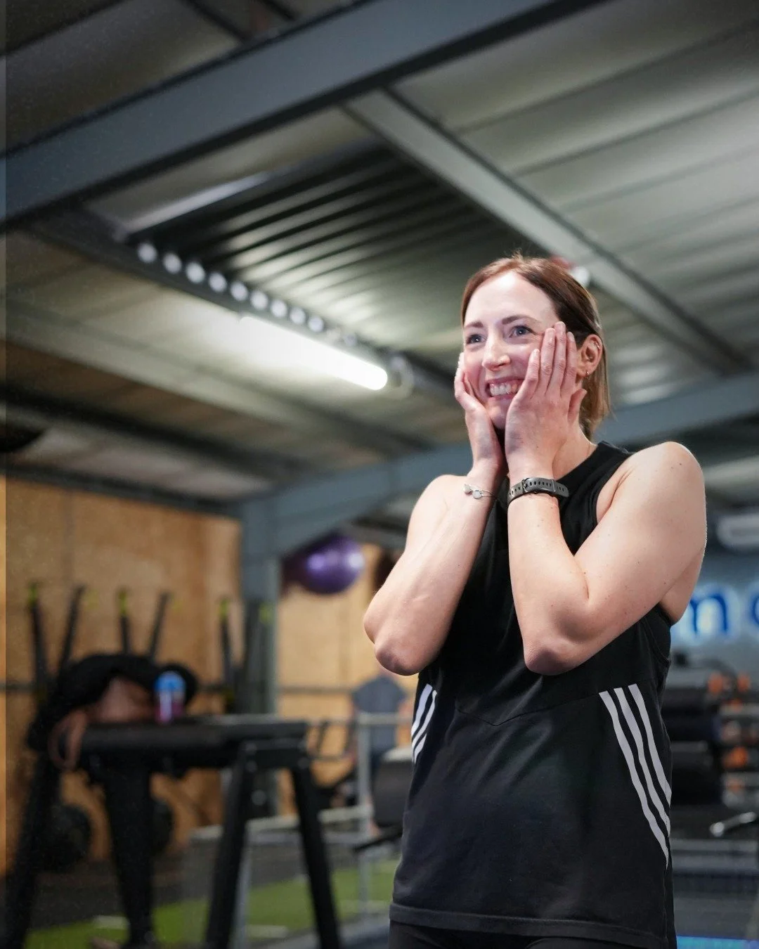 Don't worry - this isn't a photo post saying how much our members enjoy being at U7 and that you should all join.

Oh no, this is not that post. 

We're just a little worried that Hannah is enjoying the Kickboxing class on Sundays a little too much; 