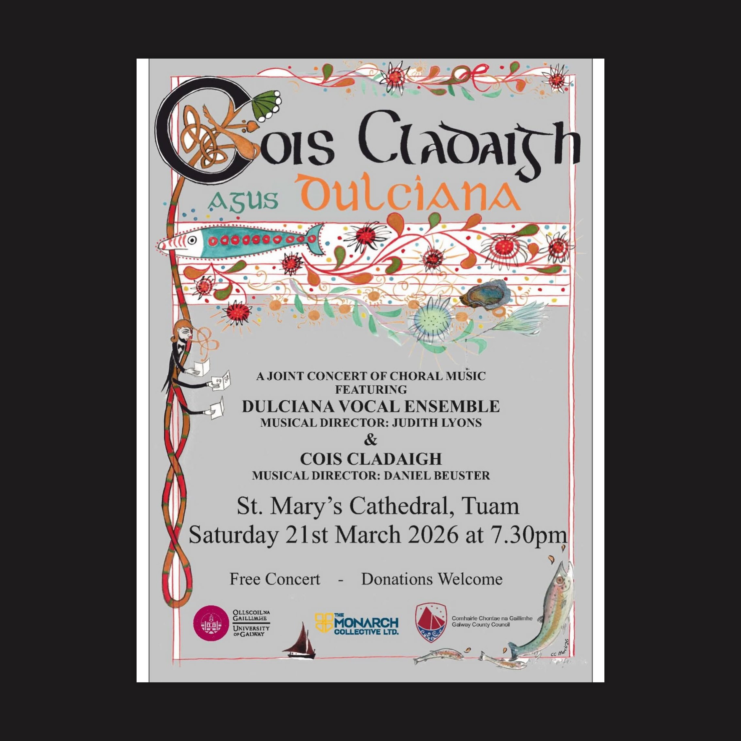 Cois Cladaigh agus Dulciana: A Joint Concert of Choral Music