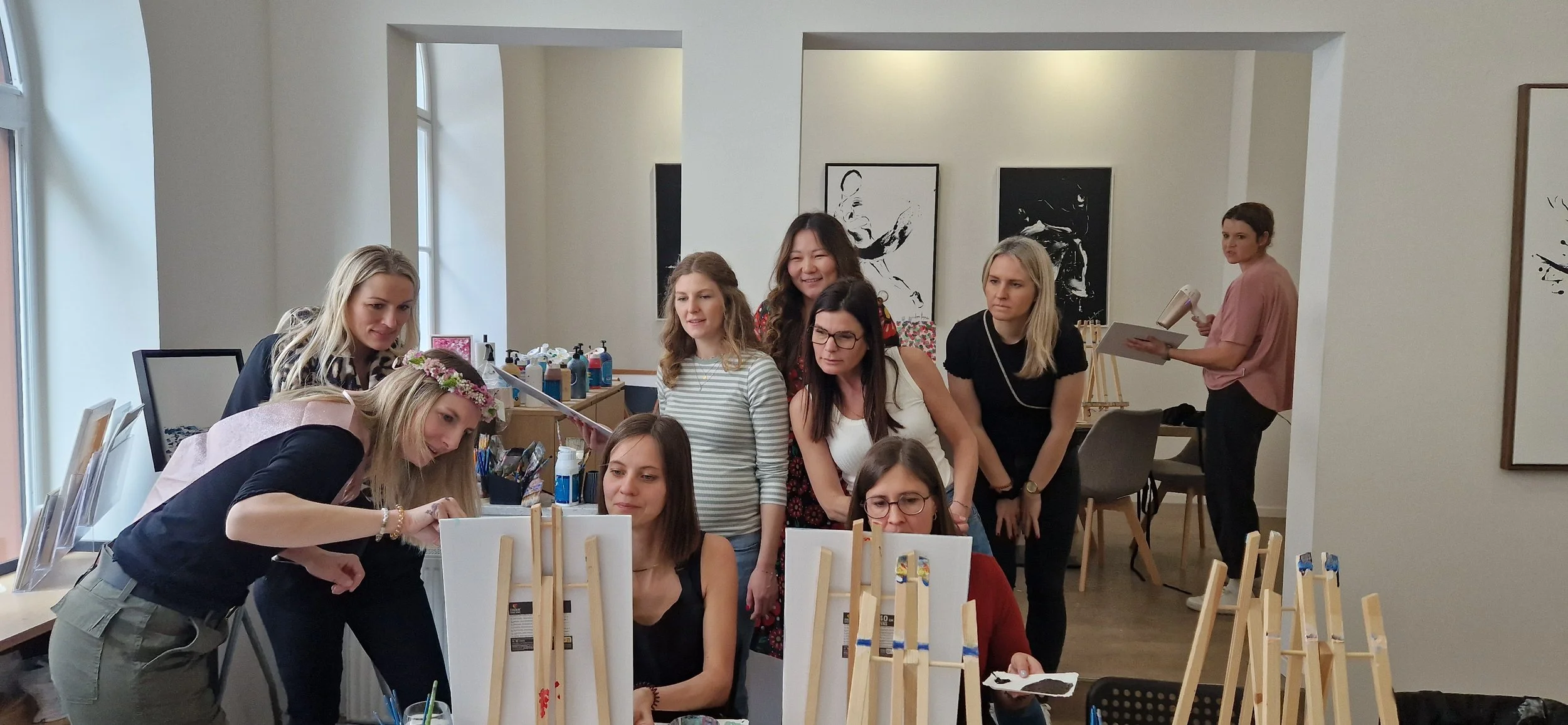 Girls Night München kreativ: Malen, Lachen, Genießen – euer perfekter Abend in München