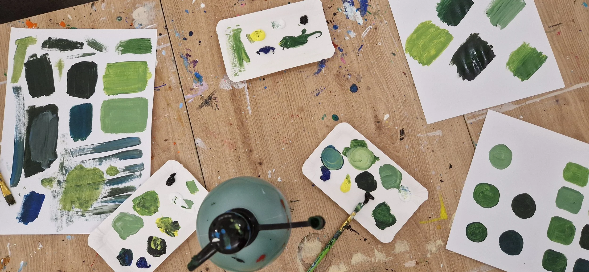 Acryl Strukturbild Anleitung: So entsteht ein Textur-Gemälde Schritt für Schritt in München