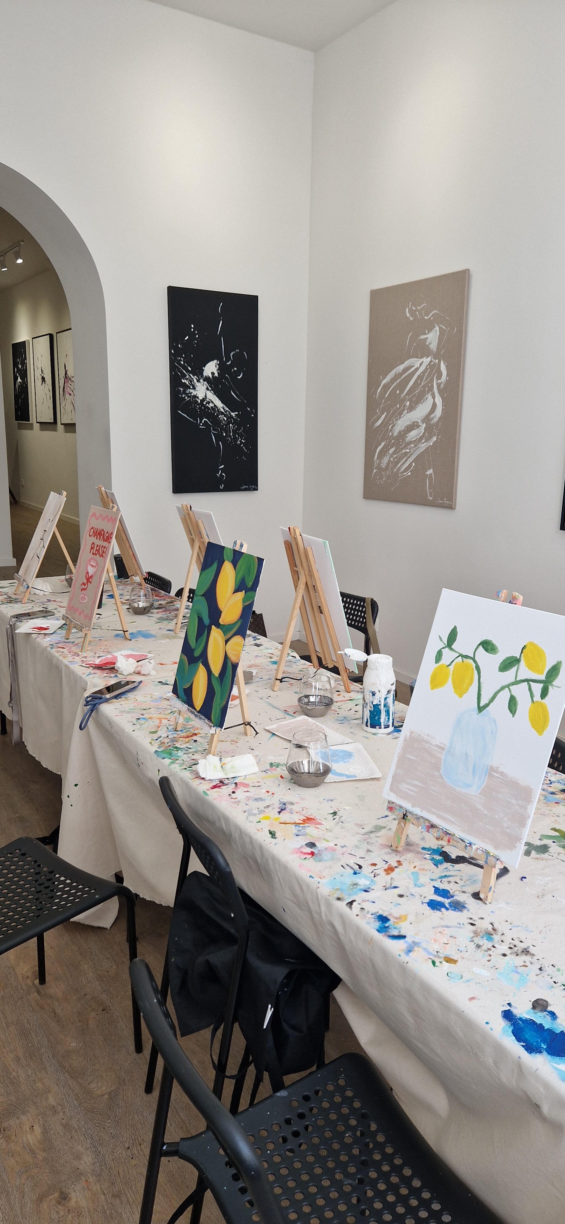 Sip &amp; Paint ohne Alkohol München: Kann man bei einer Malparty auch ohne Alkohol Spaß haben?