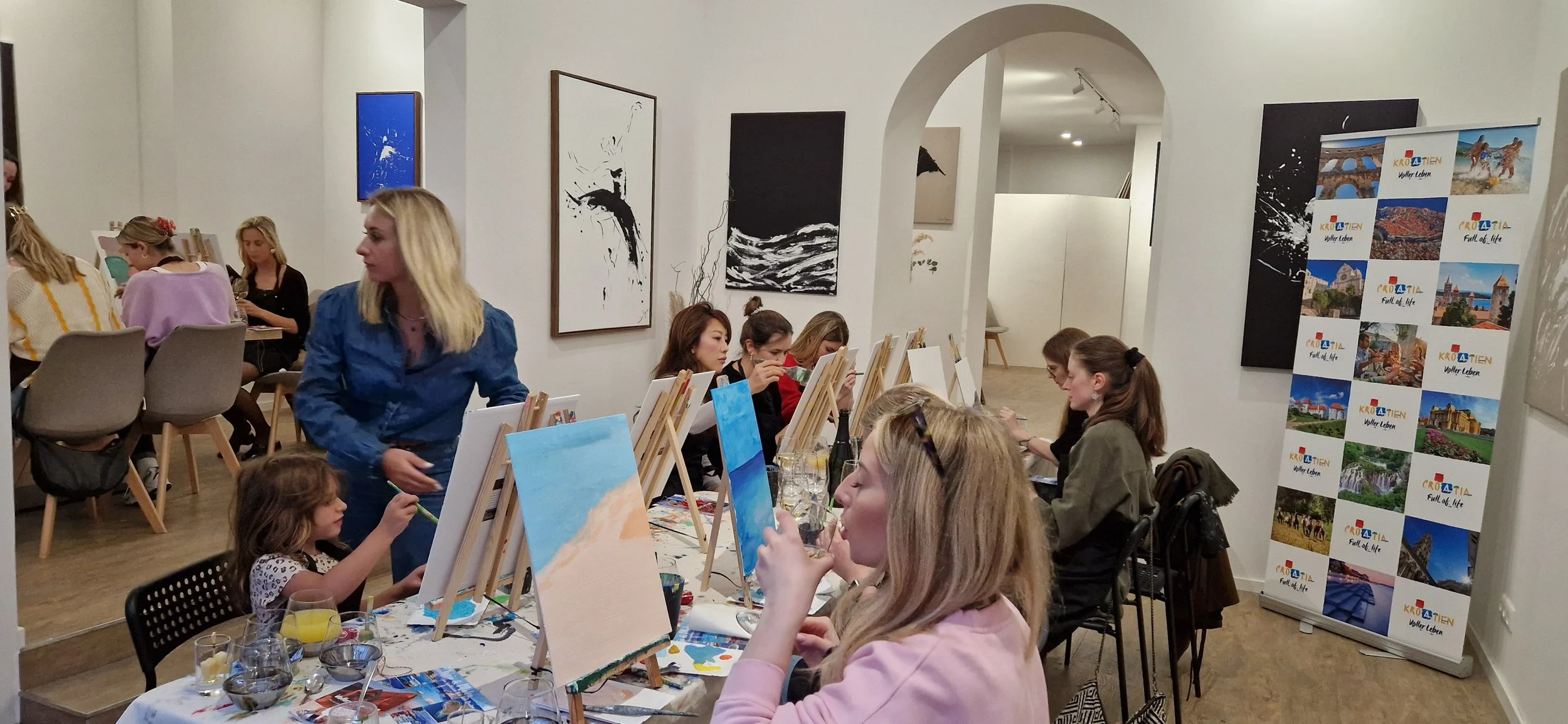 30 Geburtstag München kreativ feiern: Warum ein Mal-Event in München persönlicher wirkt