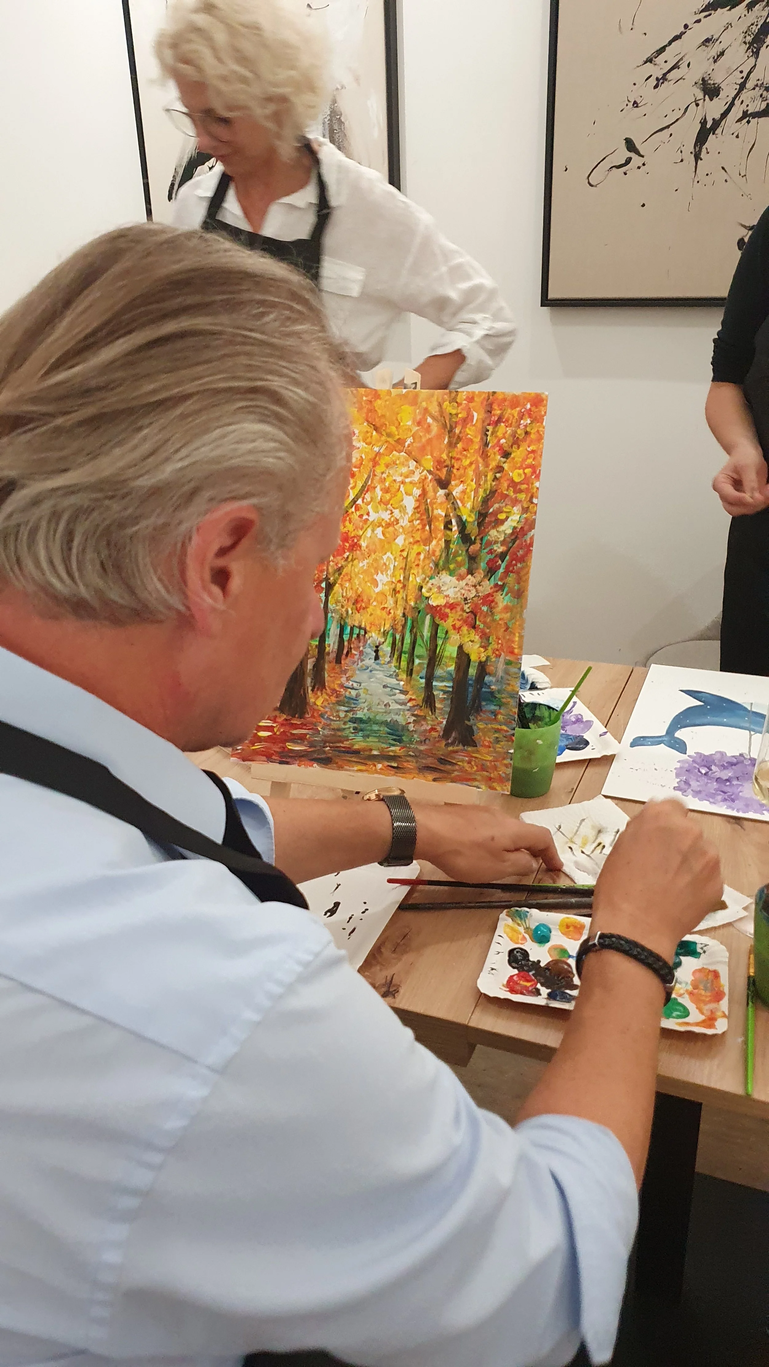 Bietet ART-LI Malkurse für Anfänger:innen an?