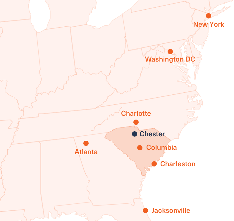 Opportunity Zone Map South Carolina City Of Chester, Sc: Opportunity Zones
