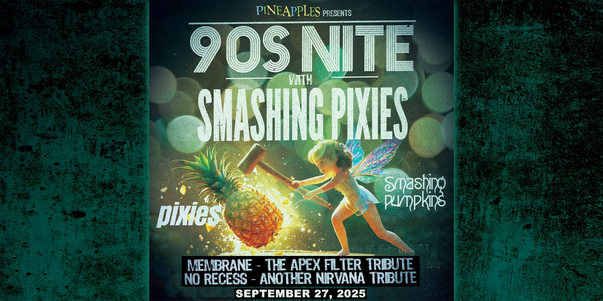 90s Nite w/ Smashing Pixies ft. No Recess (Nirvana tribute) and Membrane (Filter tribute)
