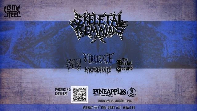 Skeletal Remains ft. Virulence, Morbidity, The Burial Ground, Mind Virus