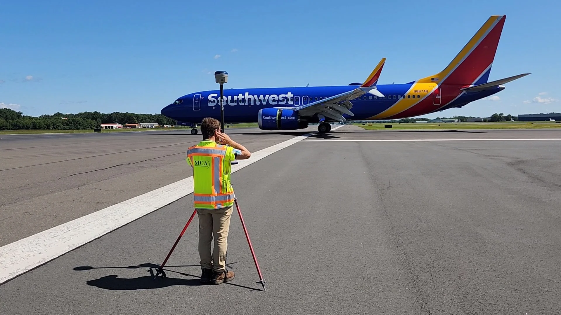 Survey of Bradley International Airport’s Runway 6-24- Windsor, CT